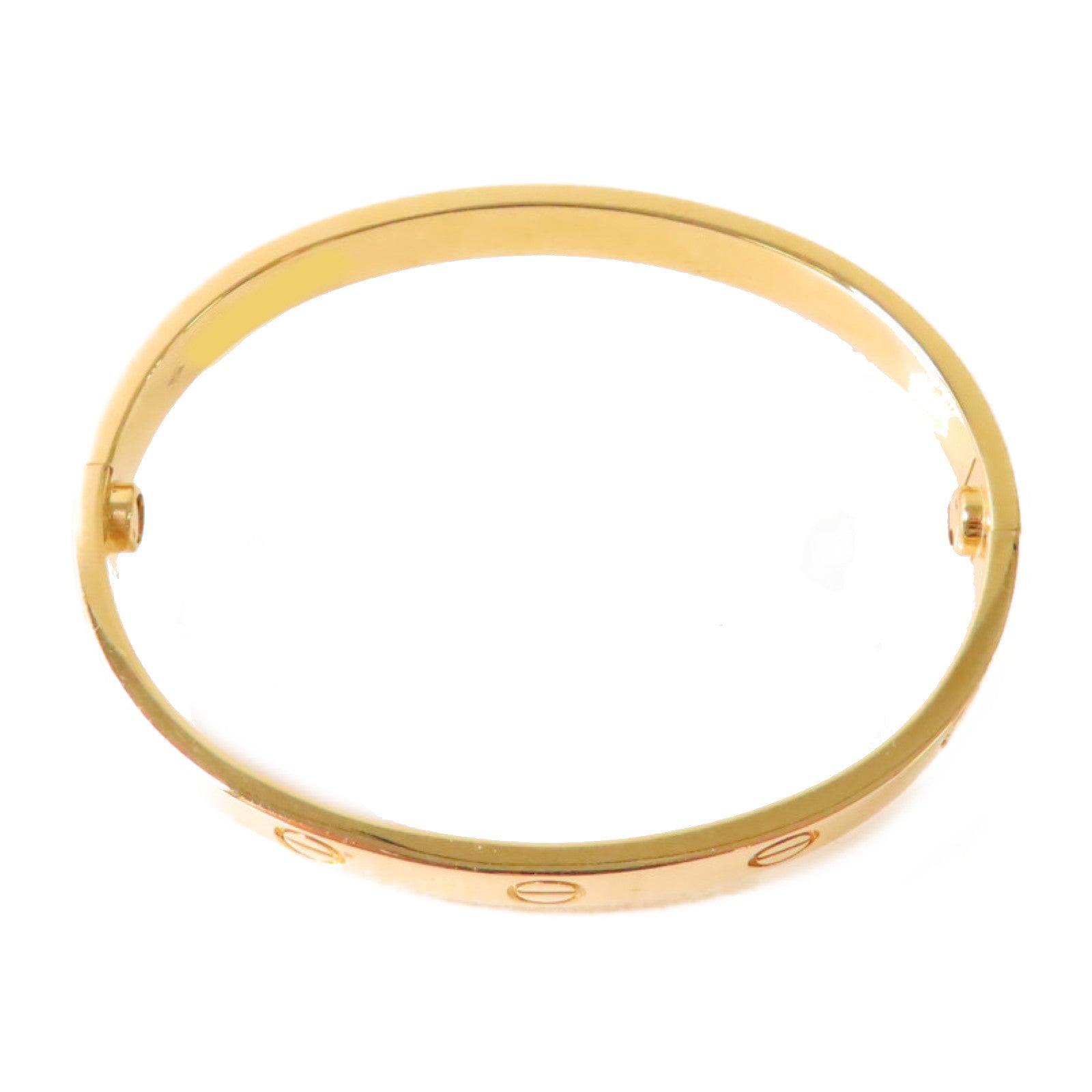 CARTIER 18K黃金Love Bracelet Classic Model手鐲#16