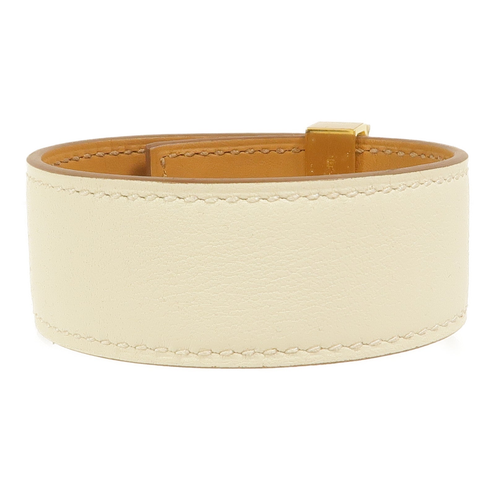 HERMES Swift皮革Collier De Chien 24 Bracelet手鐲Nata