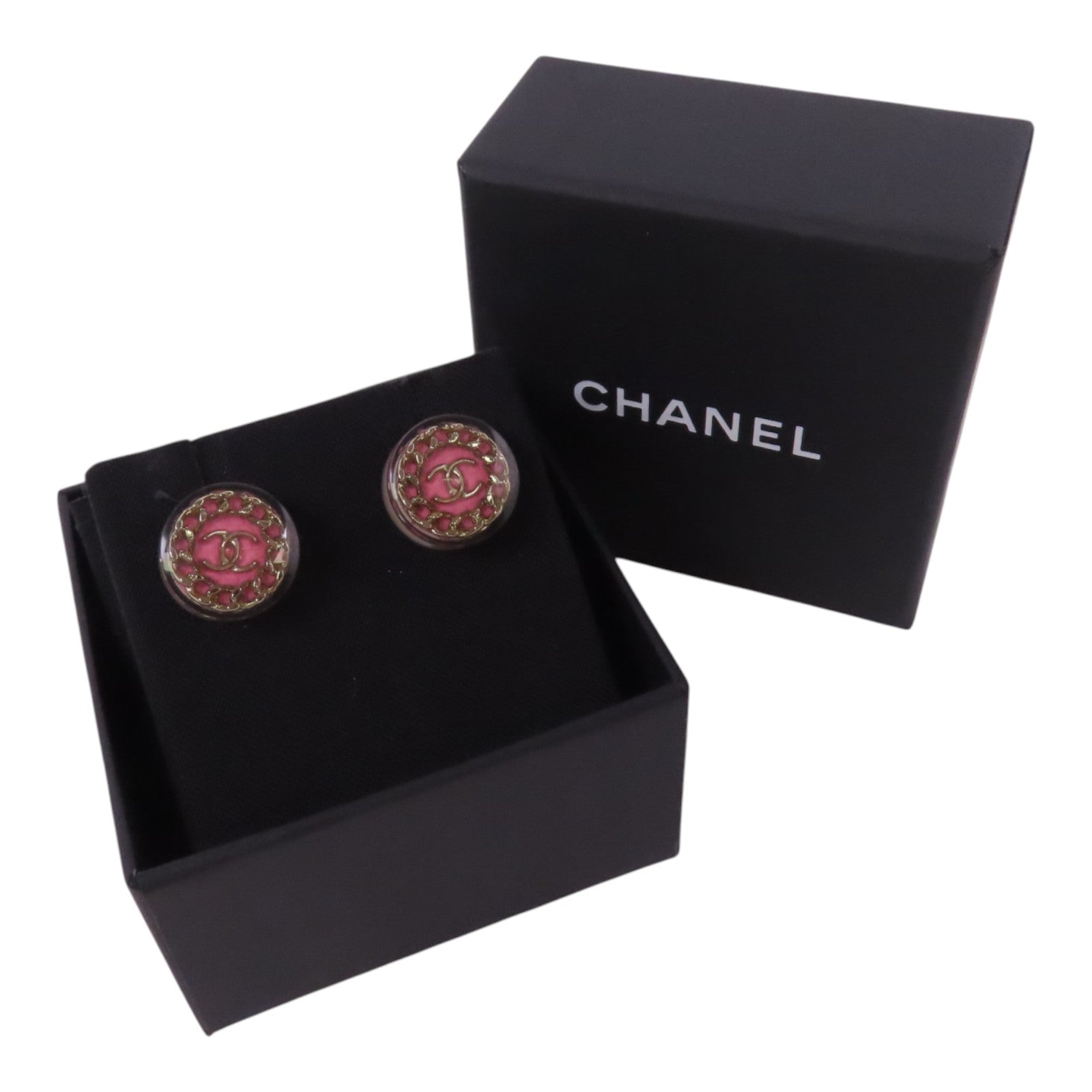 CHANEL 金屬/PVC Earrings耳環