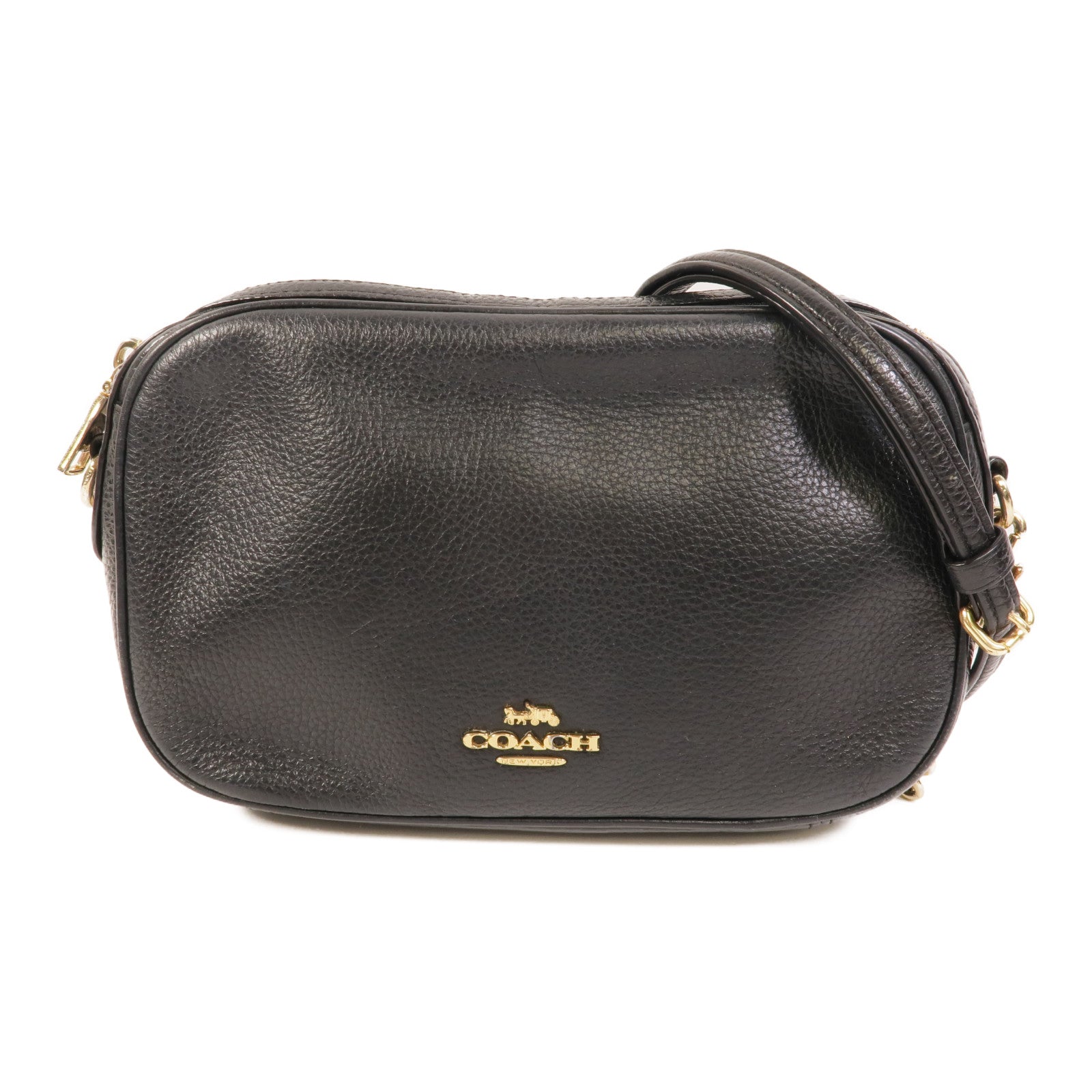 COACH 牛皮皮革Camera Bag肩背袋