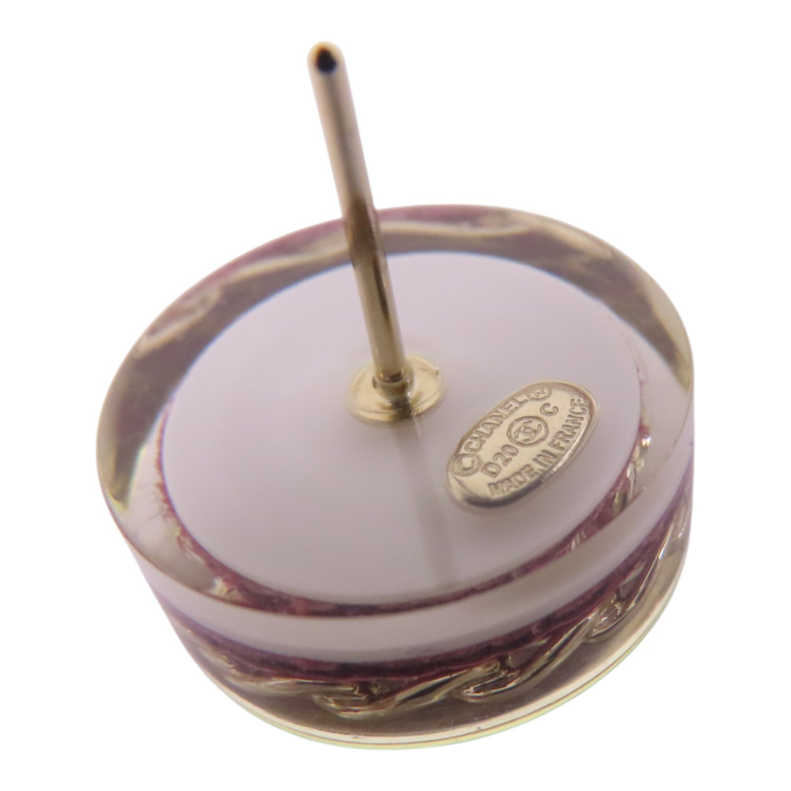 CHANEL 金屬/PVC Earrings耳環