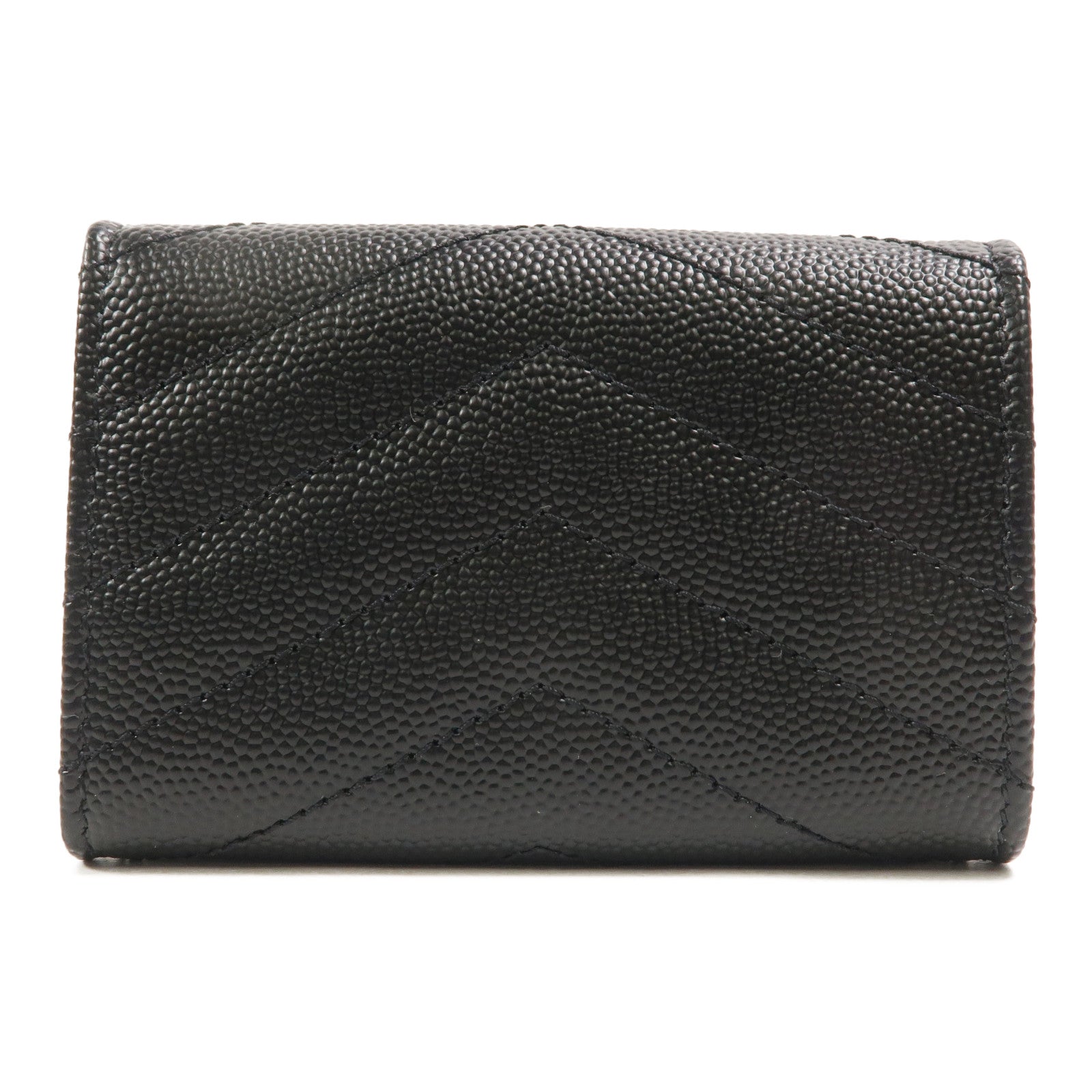 SAINT LAURENT 牛皮皮革Cassandre Matelasse Origami Tiny Wallet錢包