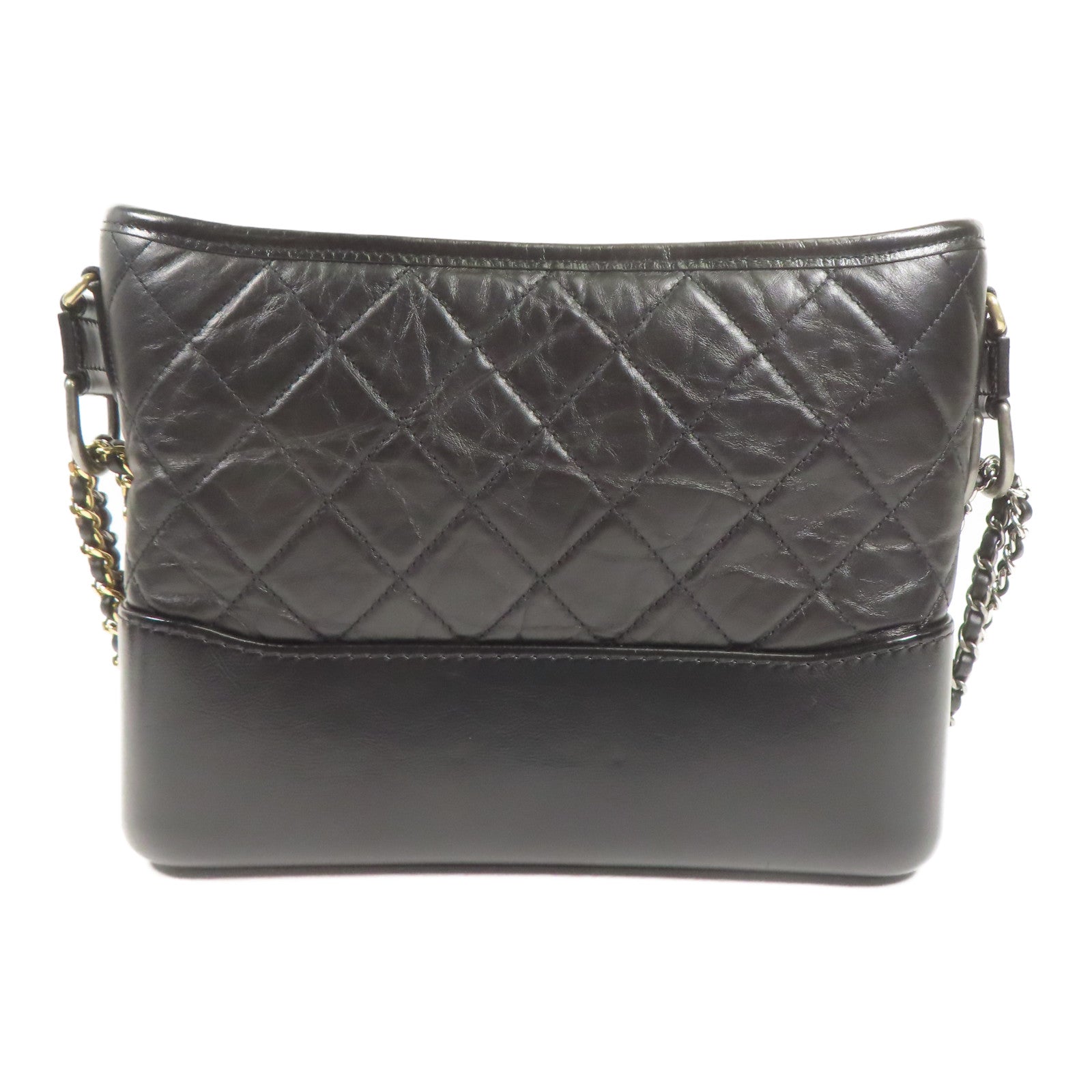 CHANEL 牛皮皮革Gabrielle鏈帶肩背袋