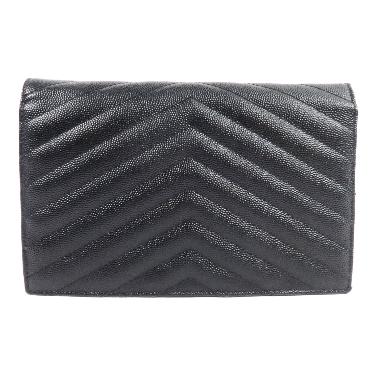 SAINT LAURENT 牛皮皮革Cassandre Envelope Chain Wallet鏈帶肩背袋