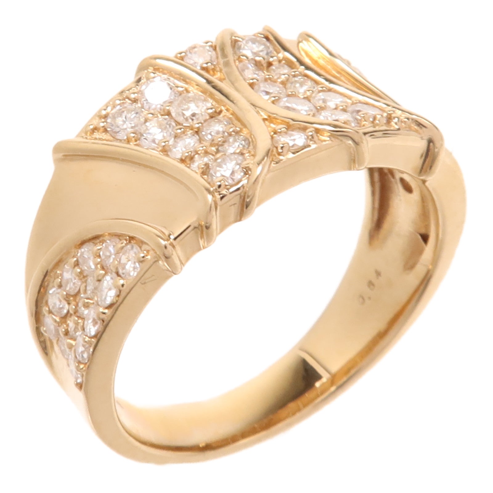 JEWELRY 18K玫瑰金Diamond Ring鑽石戒指US#6.25