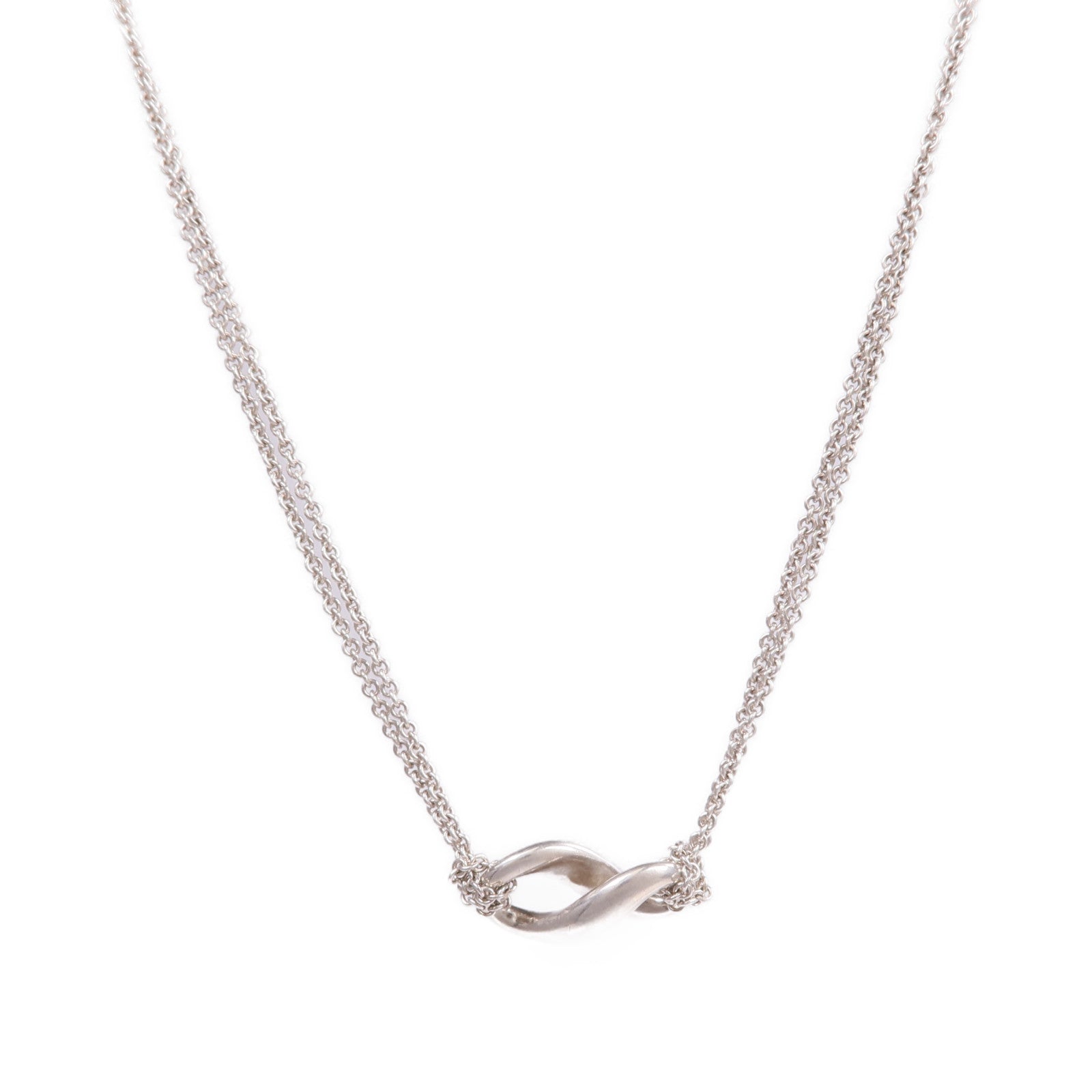 TIFFANY&CO 925純銀Figure Eight Necklace項鍊
