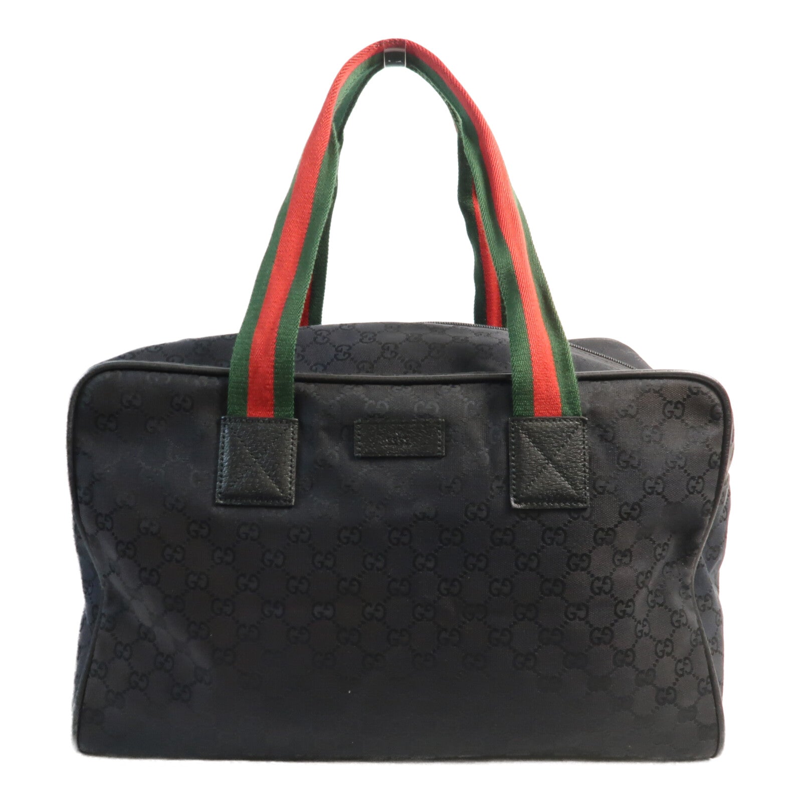 GUCCI 帆布Boston Bag肩背袋