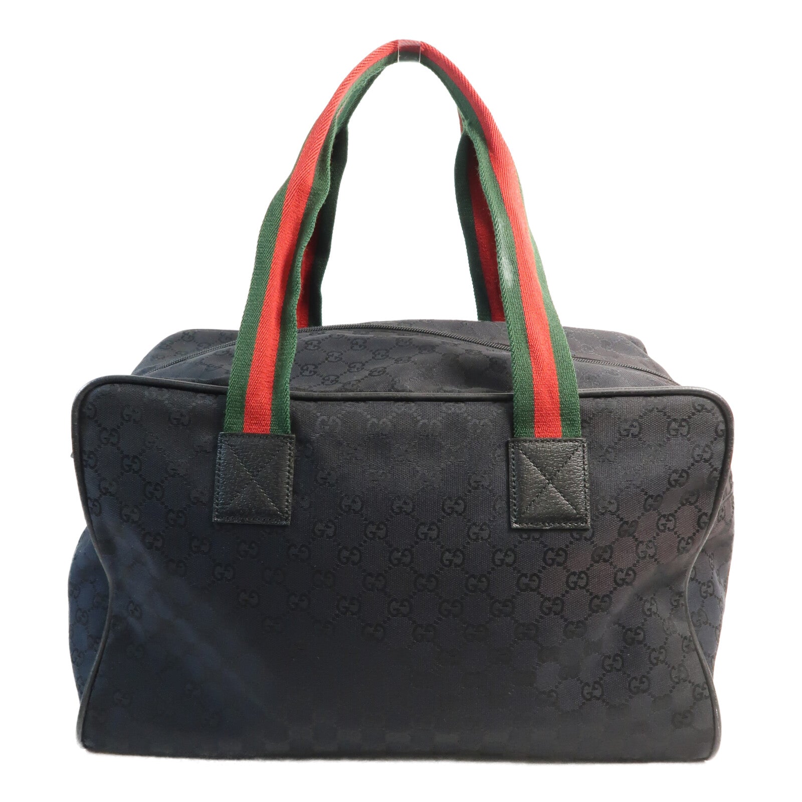 GUCCI 帆布Boston Bag肩背袋