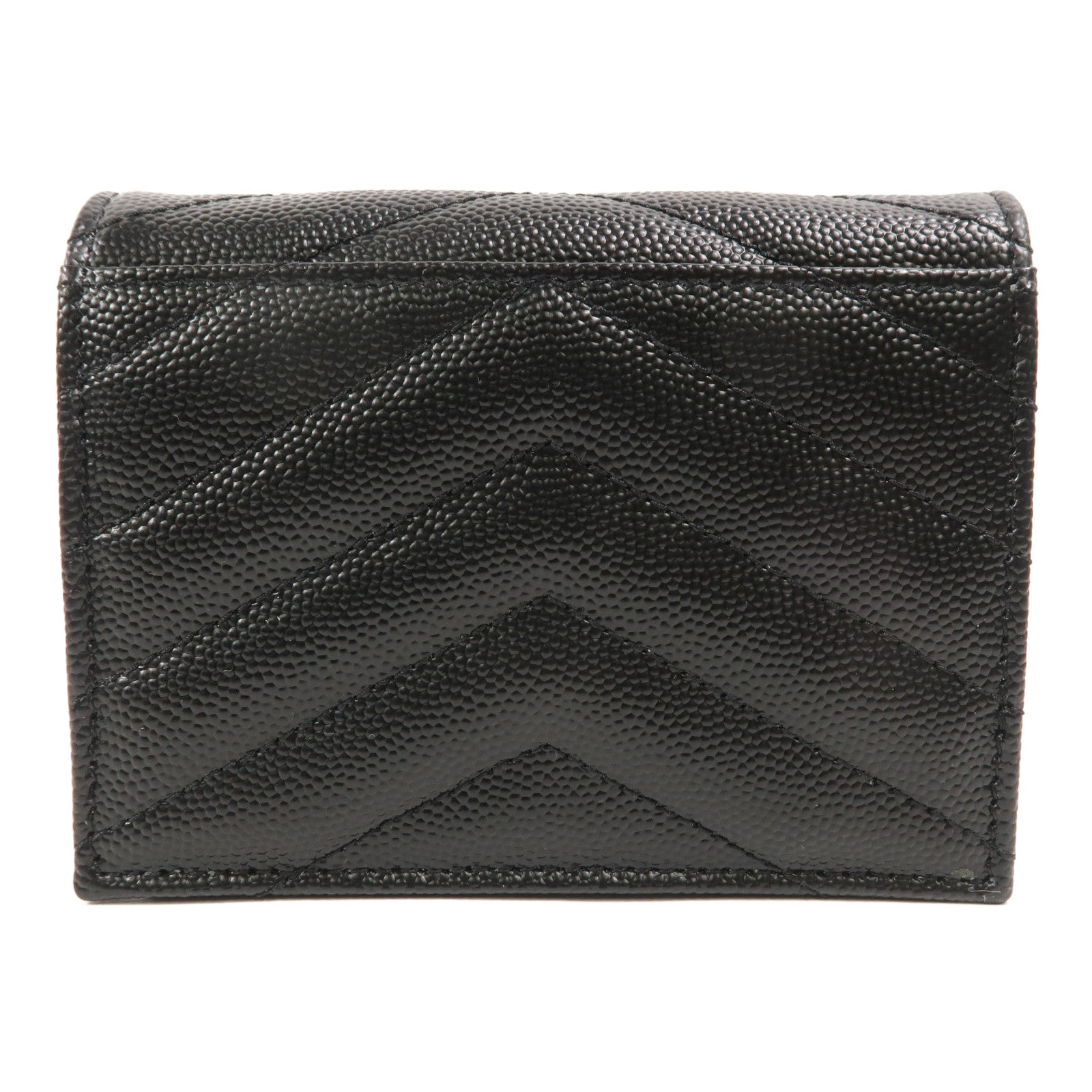 SAINT LAURENT 牛皮皮革Cassandre Matelasse Flap Card Case錢包