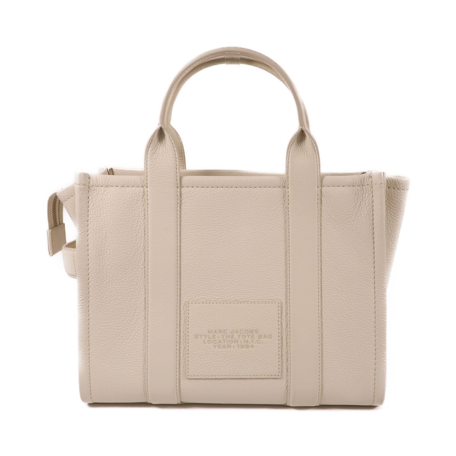 MARC BY MARC JACOBS 【激減優惠】牛皮皮革Shoulder Bag銀扣手挽肩背兩用袋