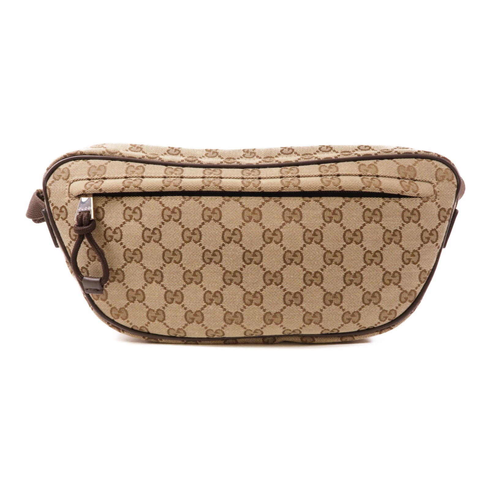GUCCI GG SHW Shoulder Bag Canvas Brown 802096 FADUK