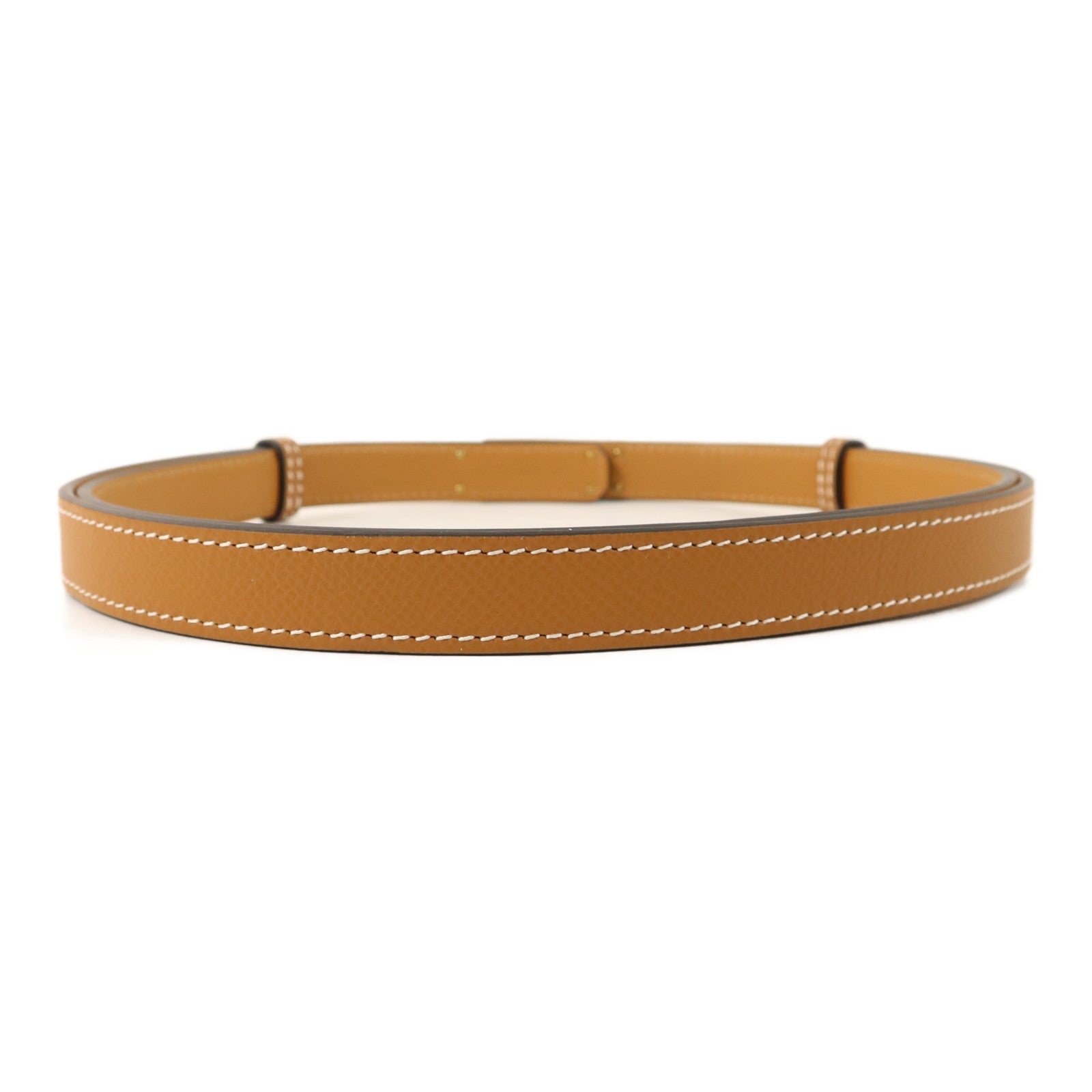 HERMES Epsom皮革Kelly 18 Belt皮帶Gold