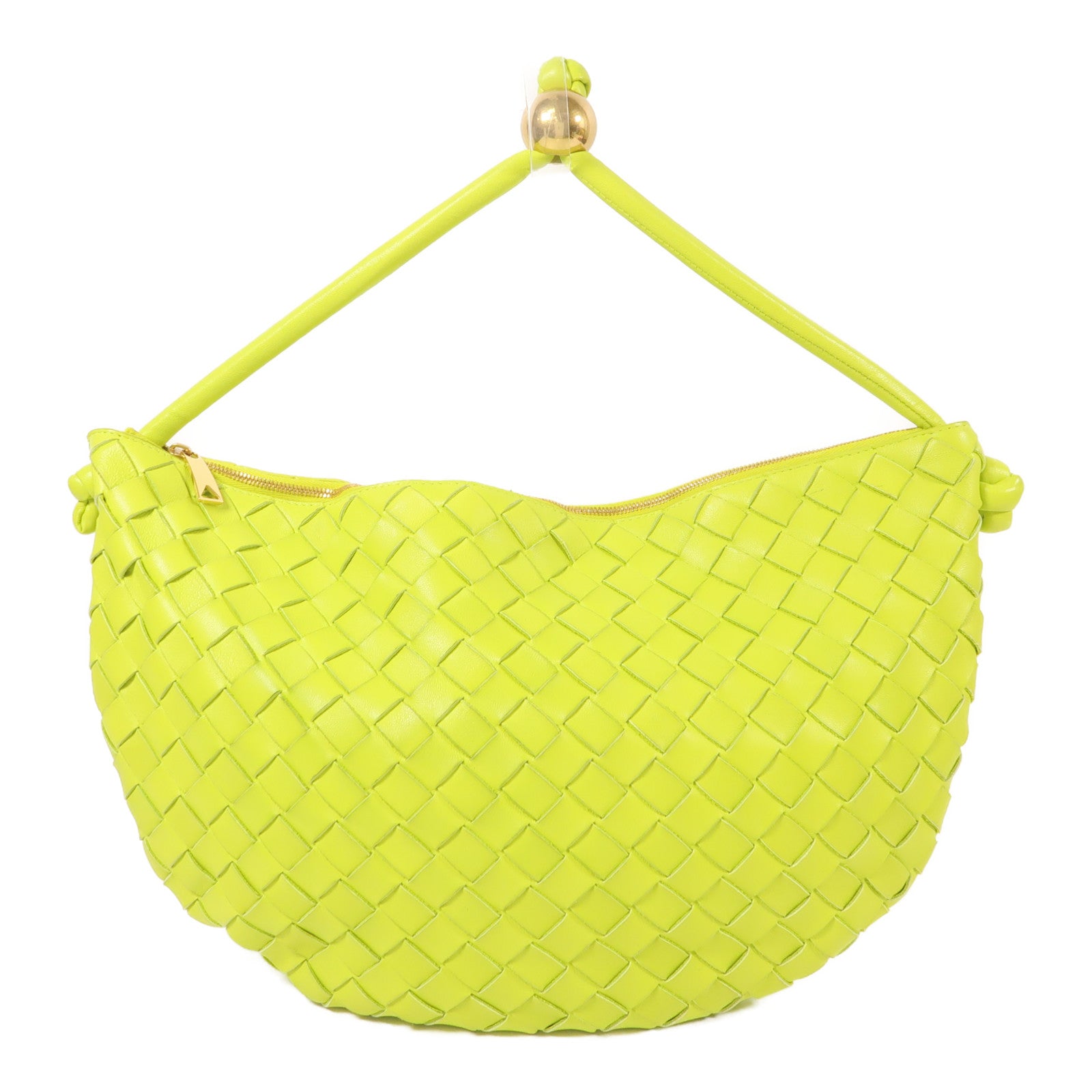 BOTTEGA VENETA 牛皮皮革Shoulder Bag金扣肩背袋