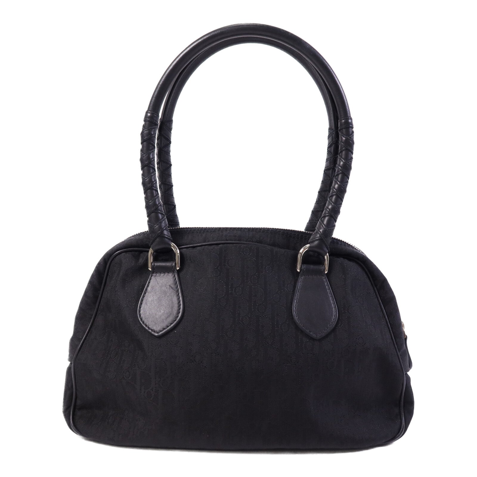 Dior 帆布Tote Bag銀扣手挽袋