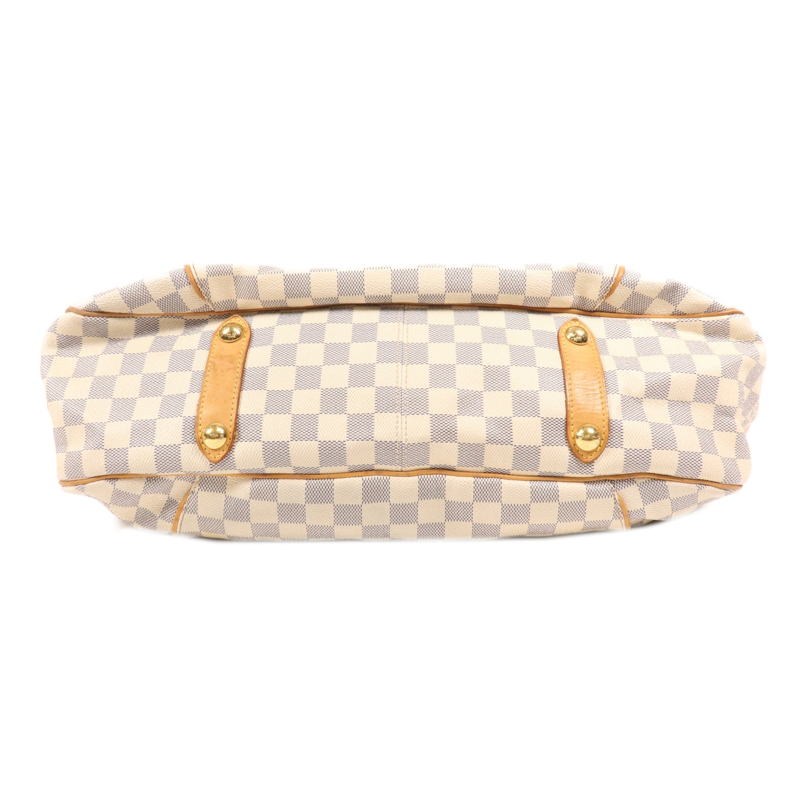 LOUIS VUITTON Damier Azur Galliera GM金扣肩背袋
