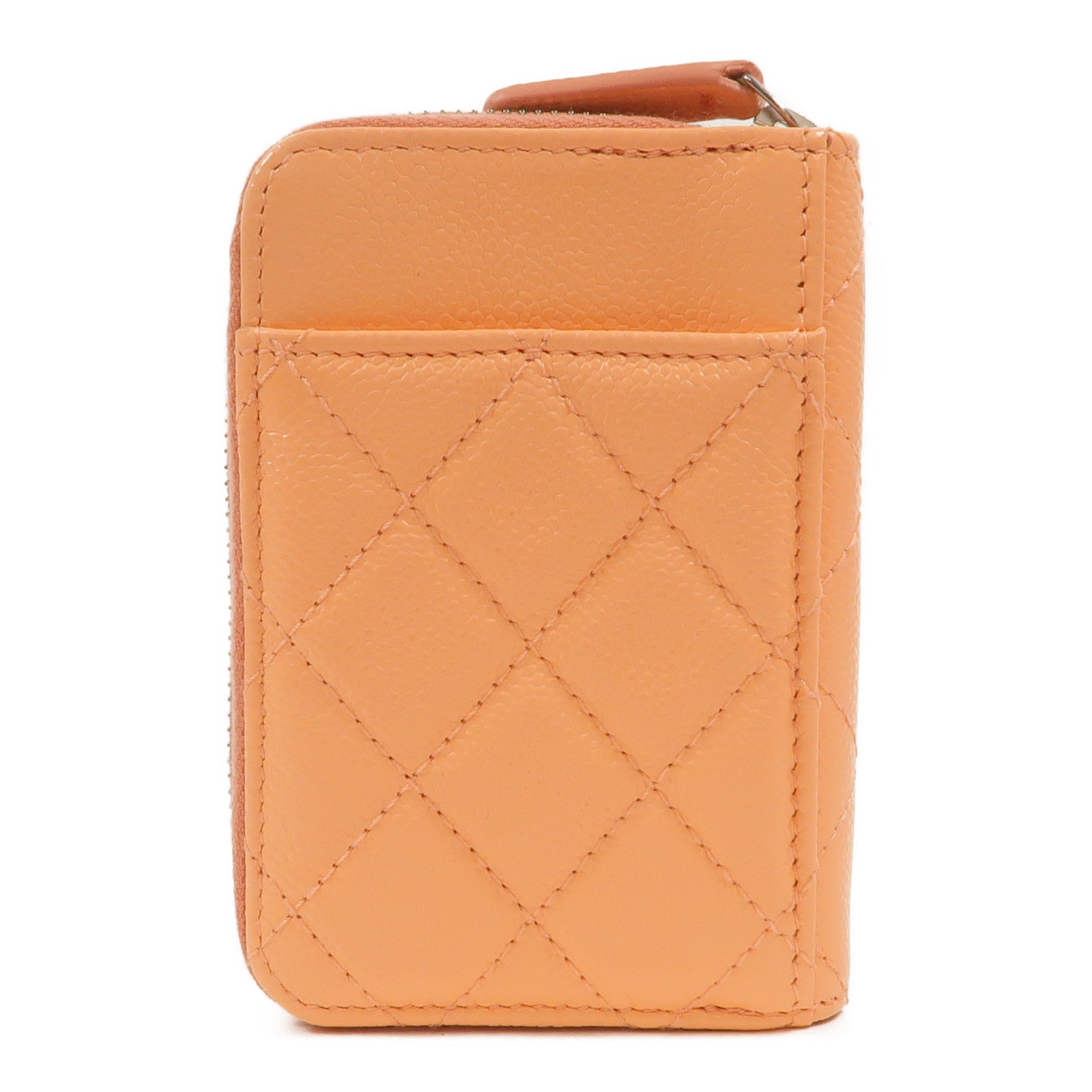 CHANEL 牛皮皮革Classic Zipped Card Case卡片套