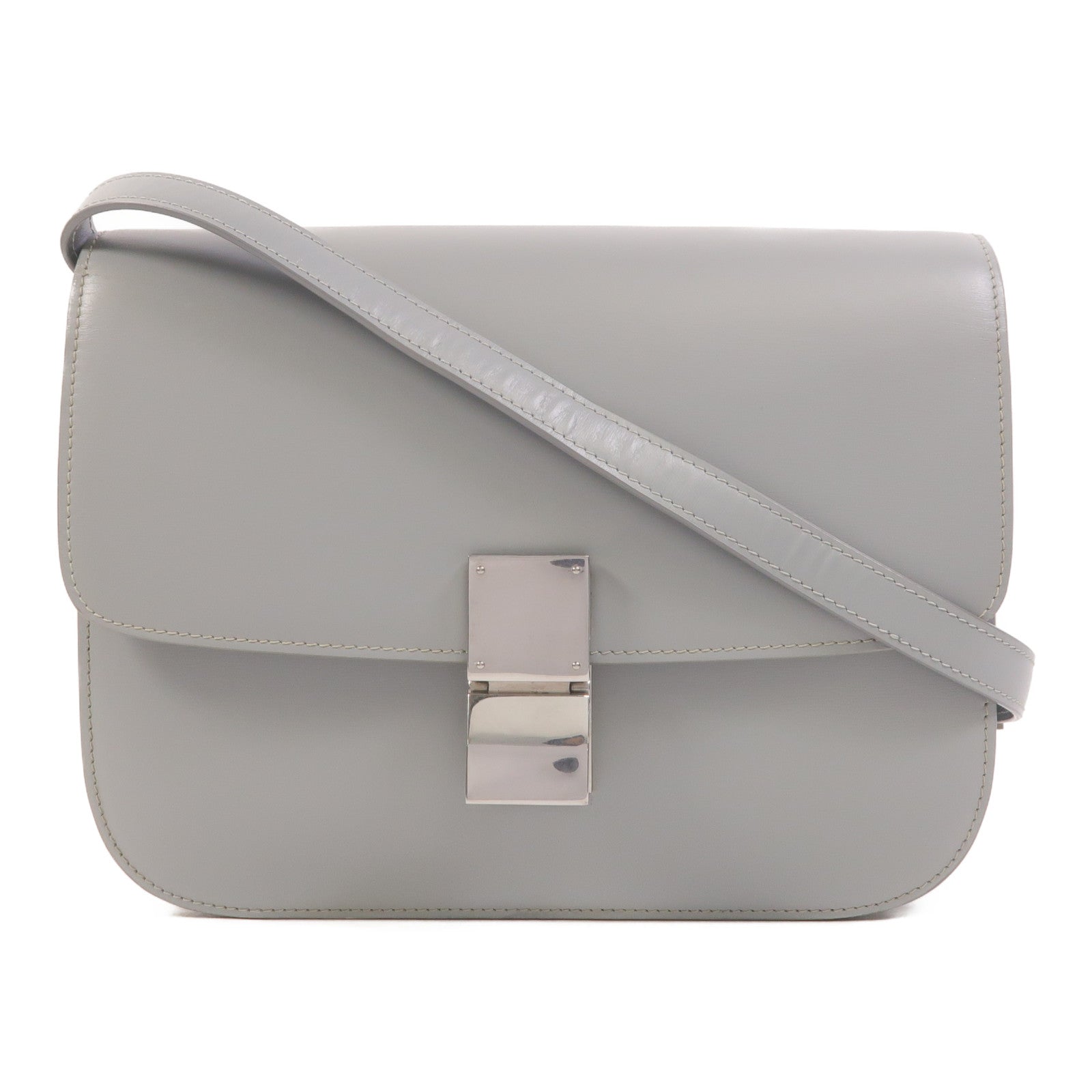 CELINE 牛皮皮革Classic Box肩背袋