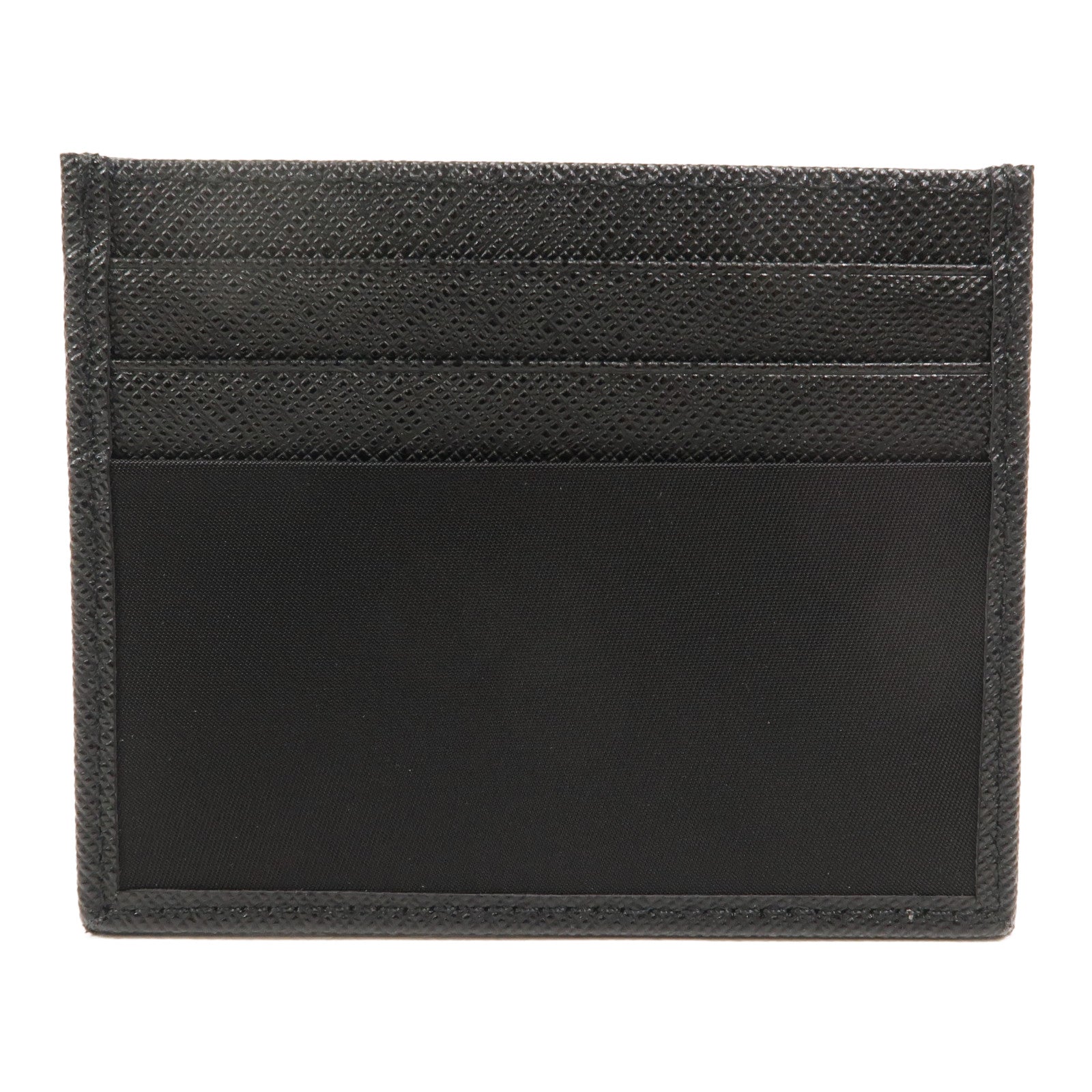 PRADA 尼龍/皮革Re-Nylon & Saffiano Leather Card Holder卡片套
