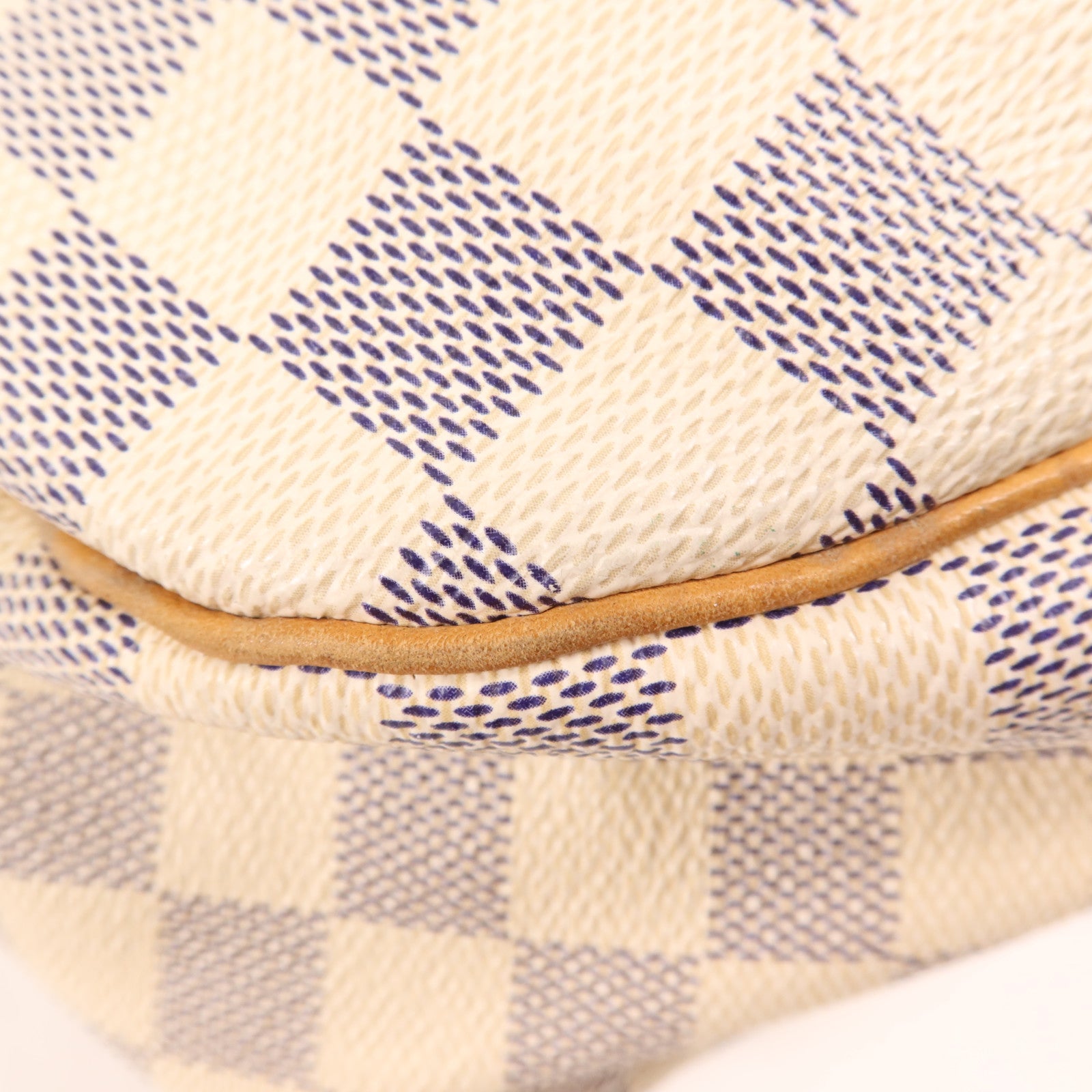 LOUIS VUITTON Damier Azur Galliera GM金扣肩背袋