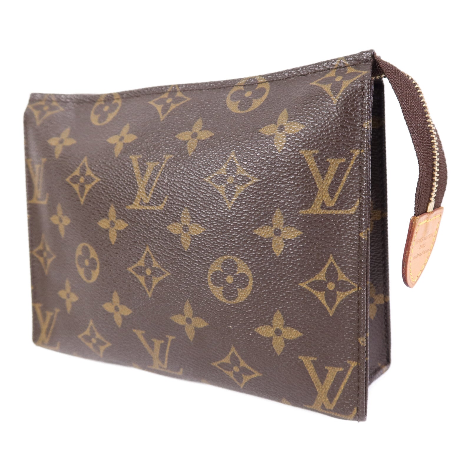 LOUIS VUITTON Monogram Toiletry Pouch 19金扣手拿包