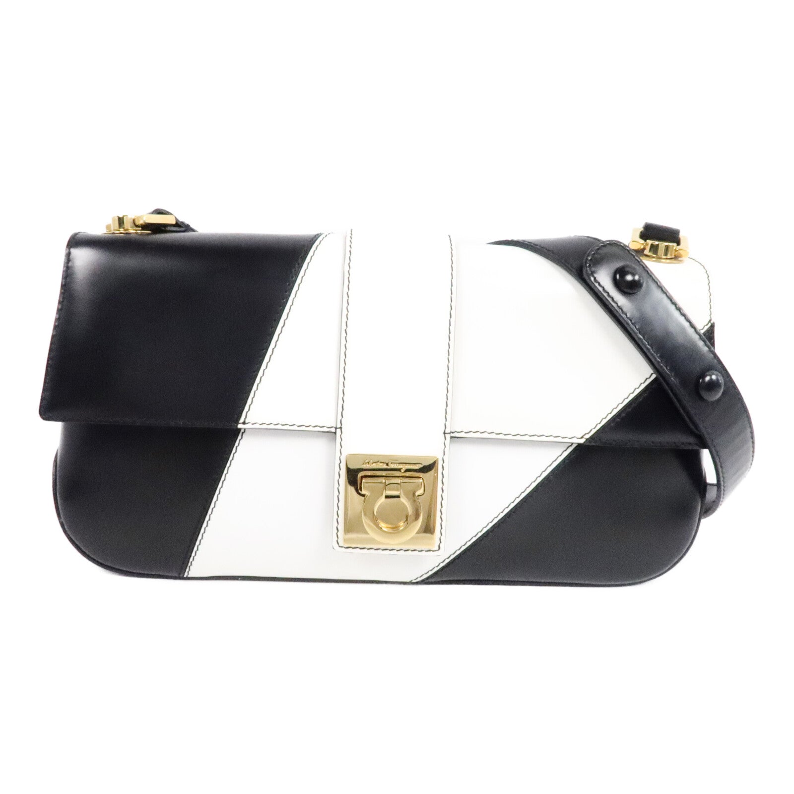 Salvatore Ferragamo 牛皮皮革Shoulder Bag肩背袋