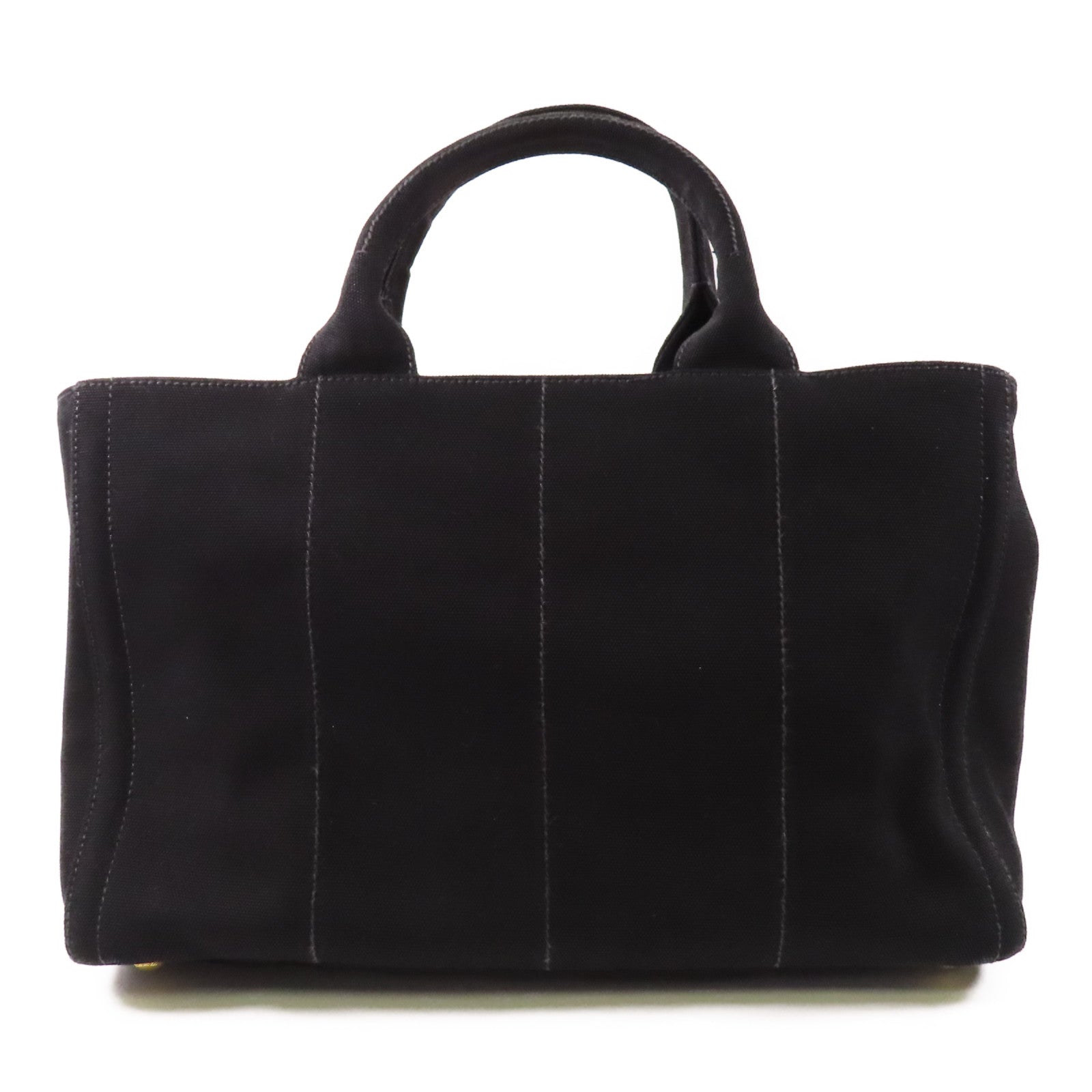 PRADA 帆布2 Way Shoulder金扣手挽肩背兩用袋