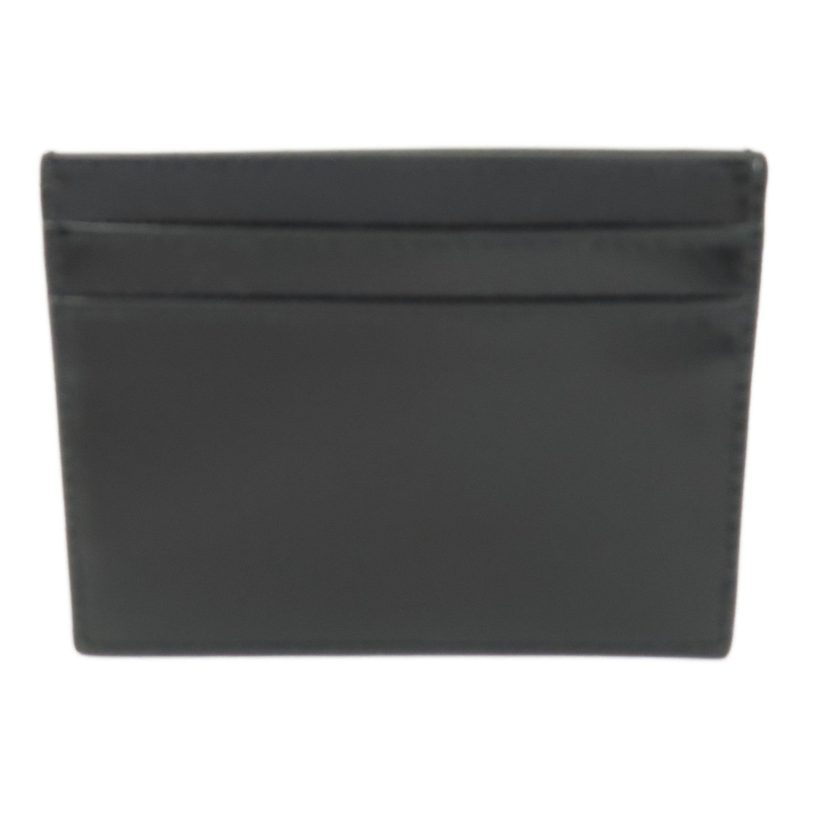 SAINT LAURENT Card Case Patent Leather Black 375946 AAB9H 1000