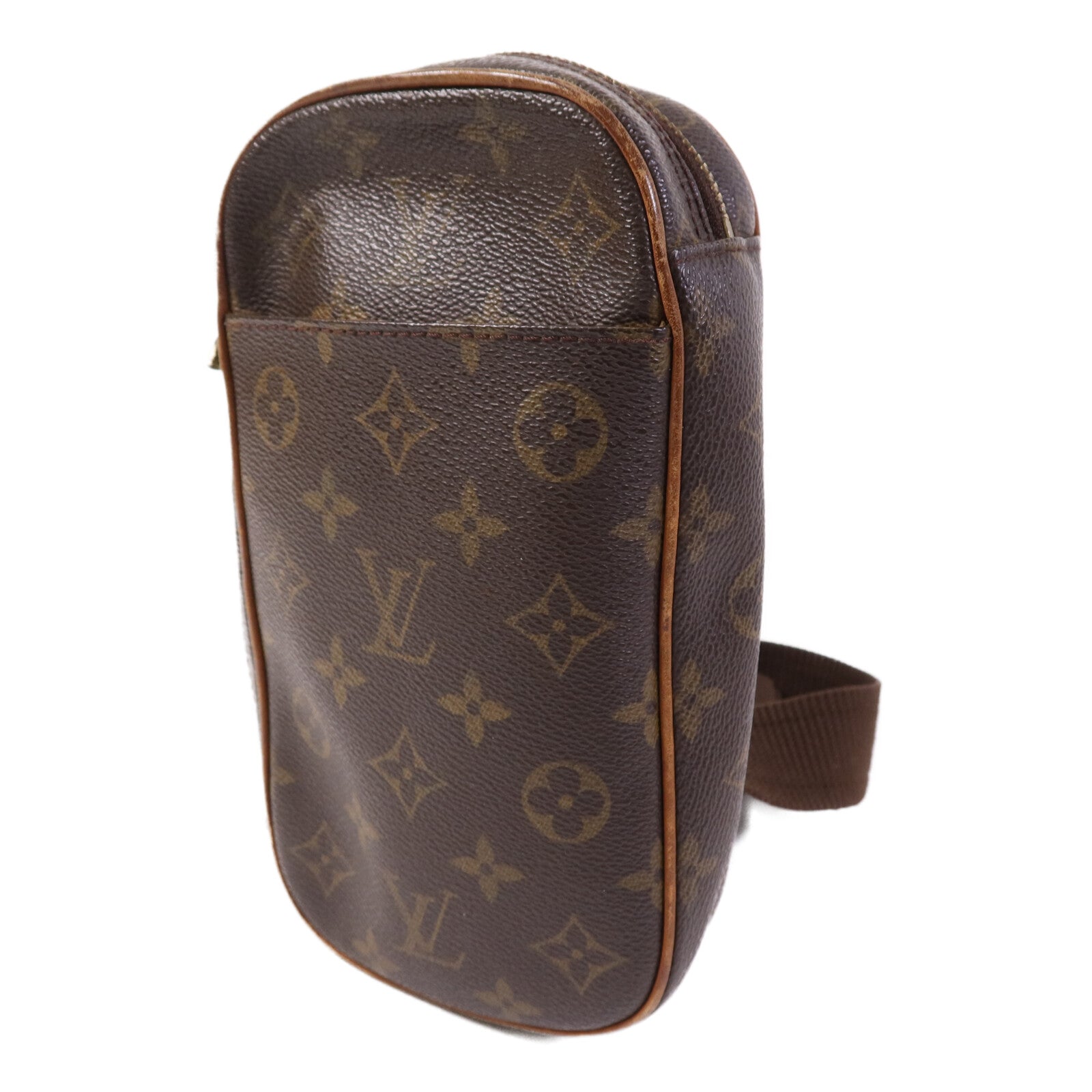 LOUIS VUITTON Monogram Pochette Gange金扣肩背袋