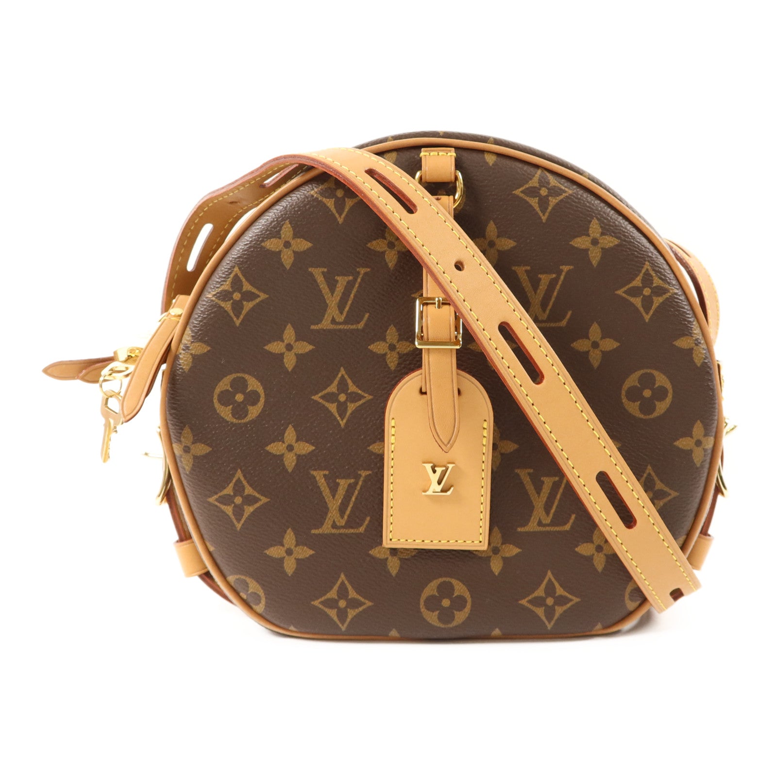 LOUIS VUITTON Monogram Boite Chapeau Souple MMBoite Chapeau Souple MM金扣肩背袋