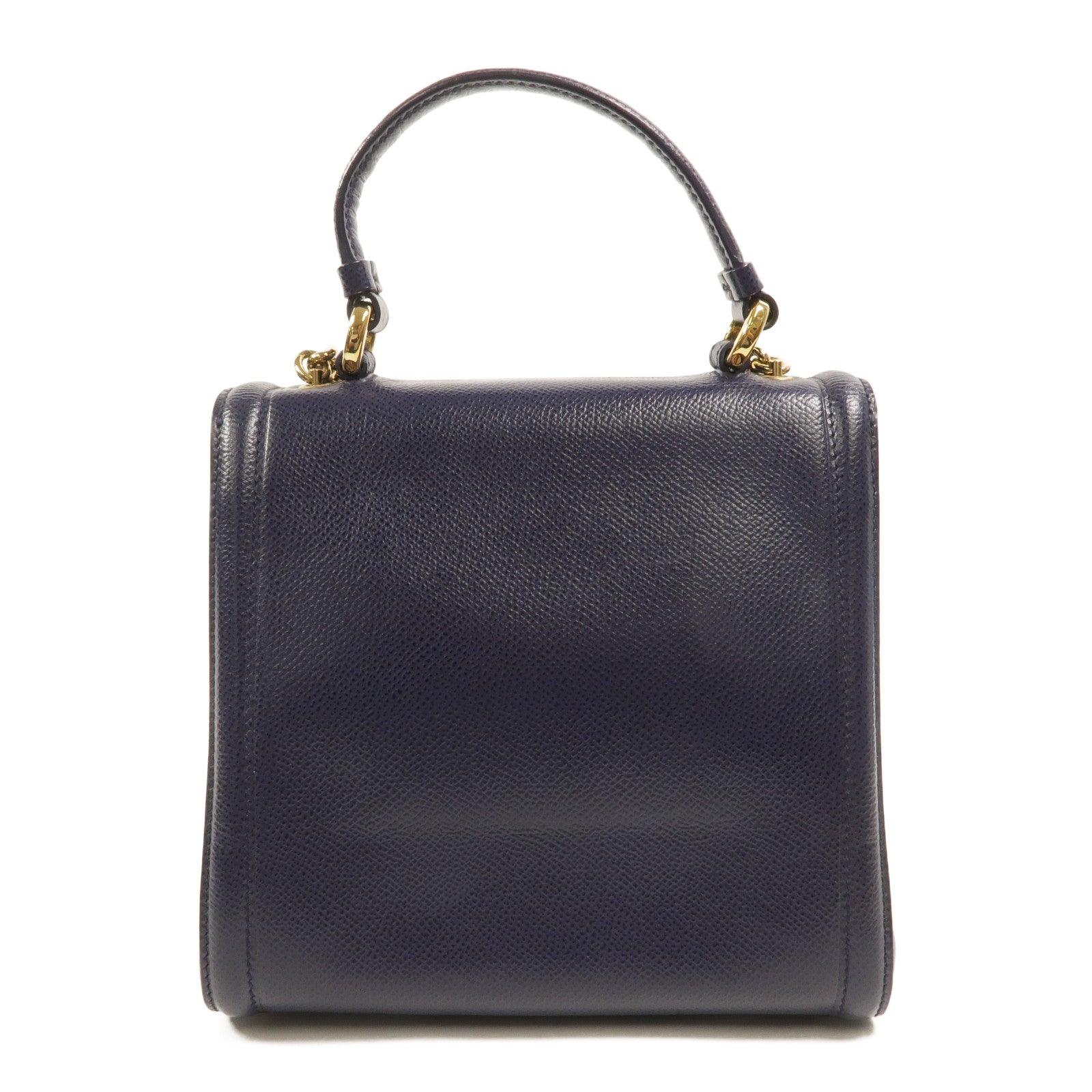 Salvatore Ferragamo 牛皮皮革2 Way Shoulder鏈帶手挽肩背兩用袋