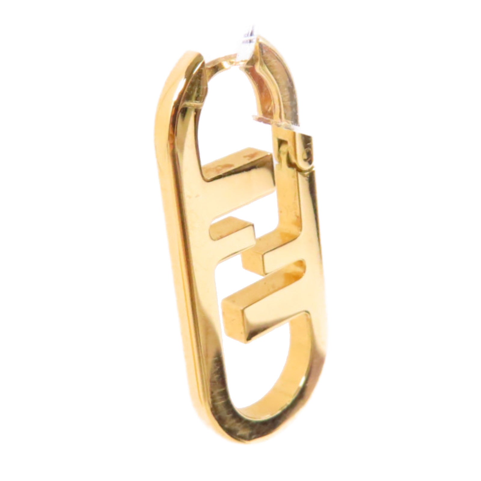 FENDI 金屬Small O'Lock Earrings金扣耳環