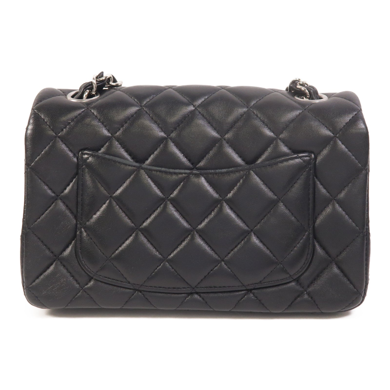 CHANEL 羊皮皮革Mini Classic 20鏈帶肩背袋