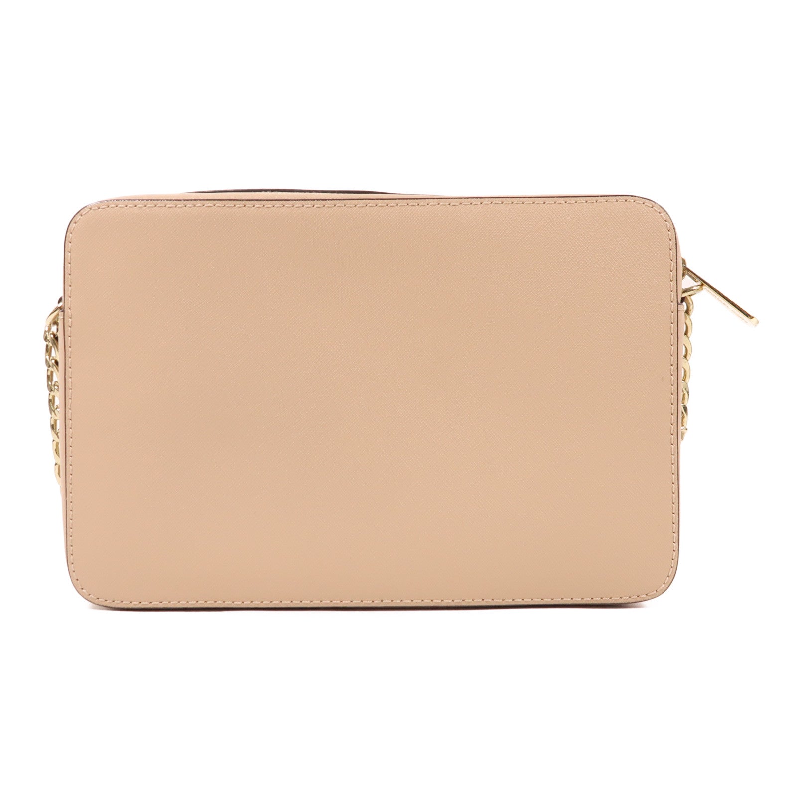 Michael Kors GHW Shoulder Bag Calfskin Leather