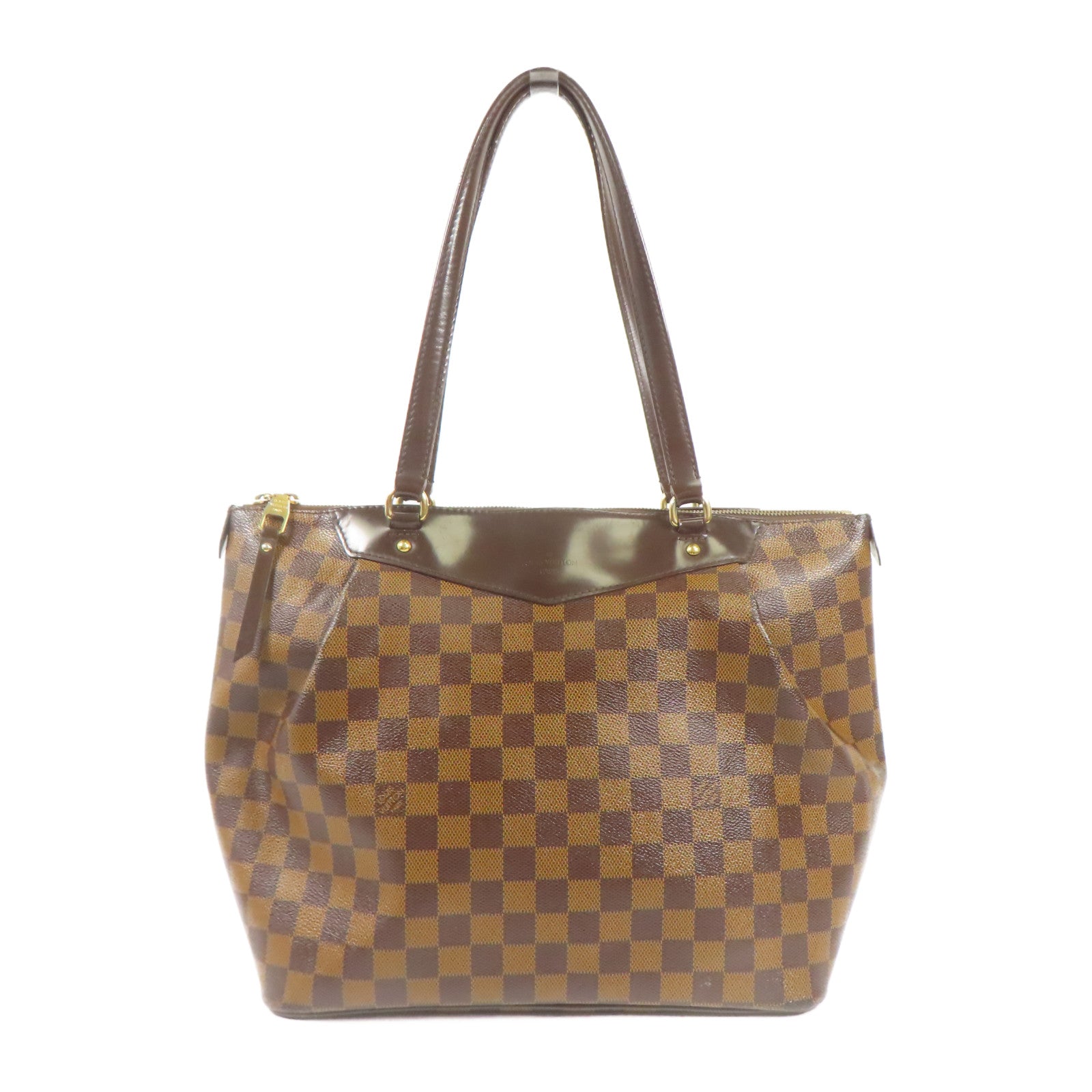 LOUIS VUITTON LV GHW Westminster GM Shoulder Bag N41103 Damier Brown