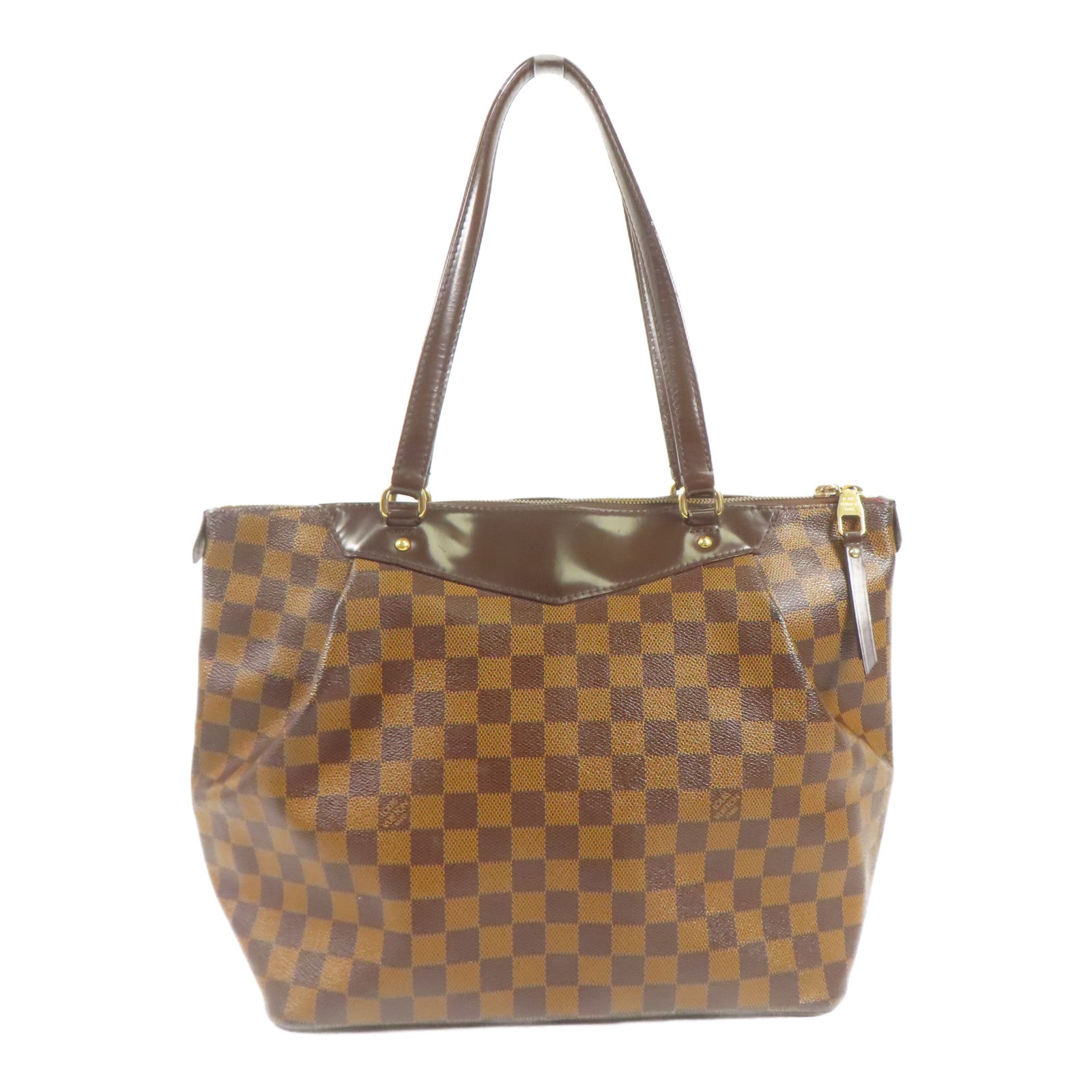LOUIS VUITTON LV GHW Westminster GM Shoulder Bag N41103 Damier Brown