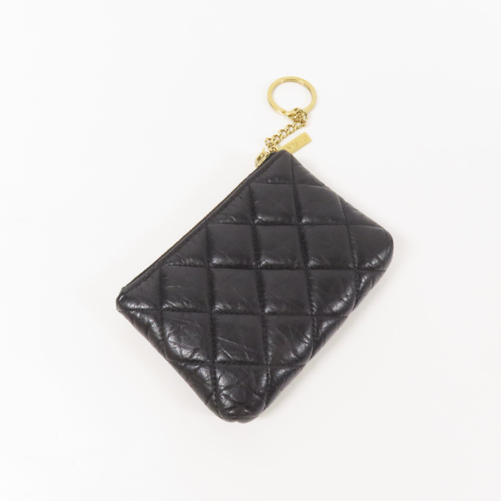 CHANEL 牛皮皮革2.55 Coin Case金扣零錢包