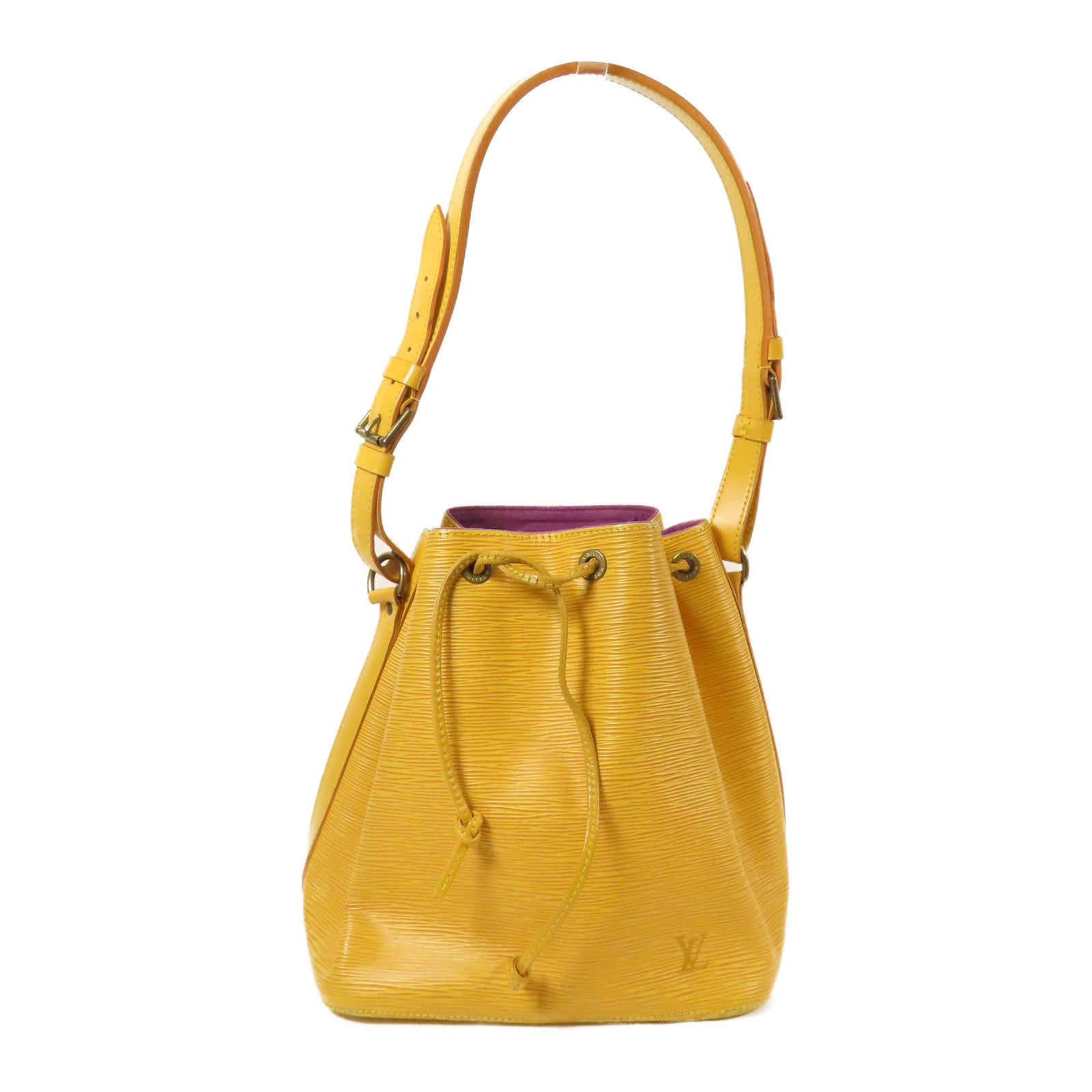 LOUIS VUITTON Epi Petit Noe金扣肩背袋