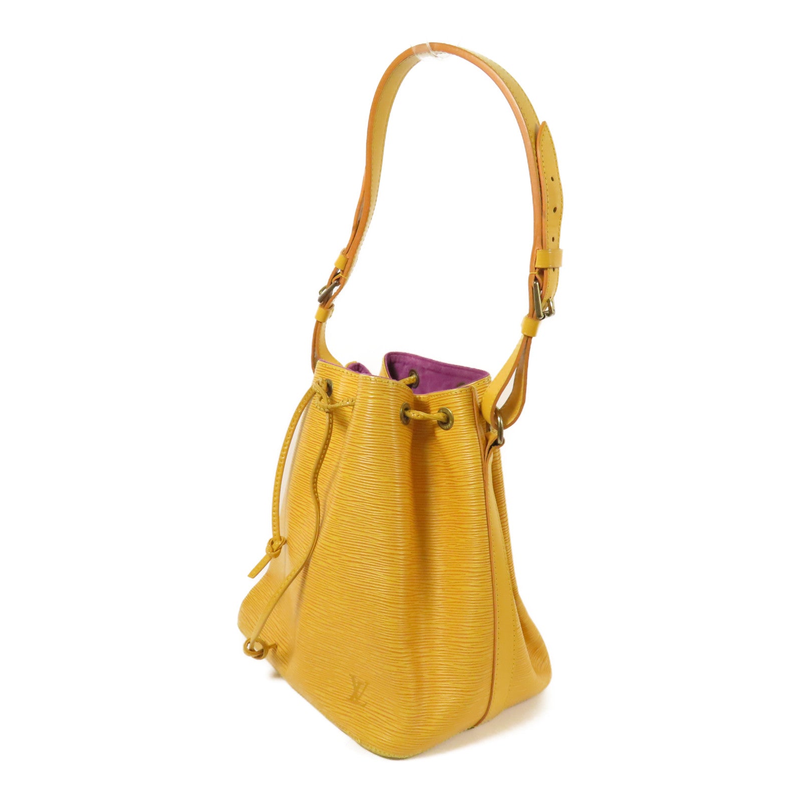 LOUIS VUITTON Epi Petit Noe金扣肩背袋