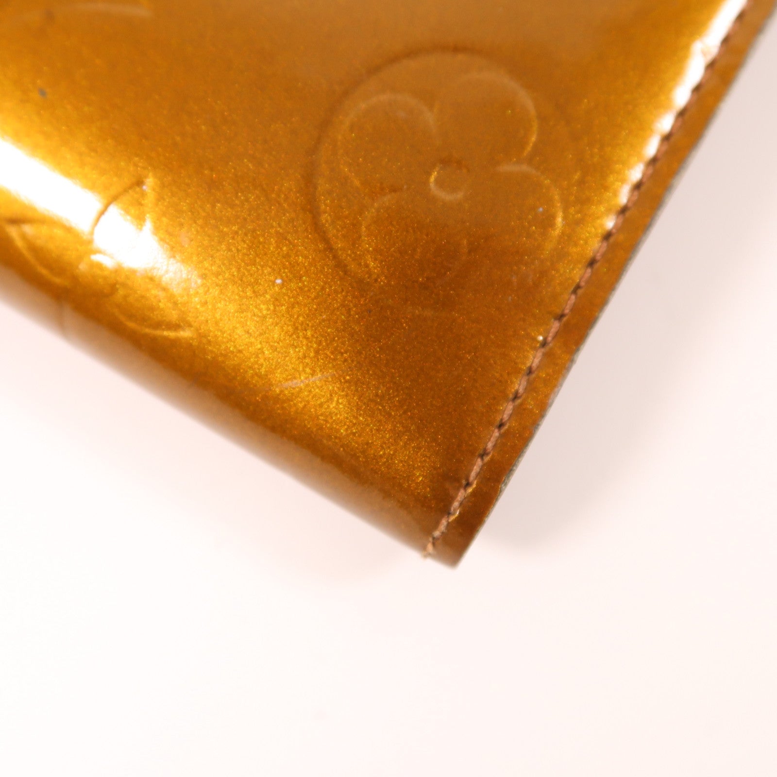 LOUIS VUITTON 【激減優惠】Vernis Long Wallet金扣長錢包啡色