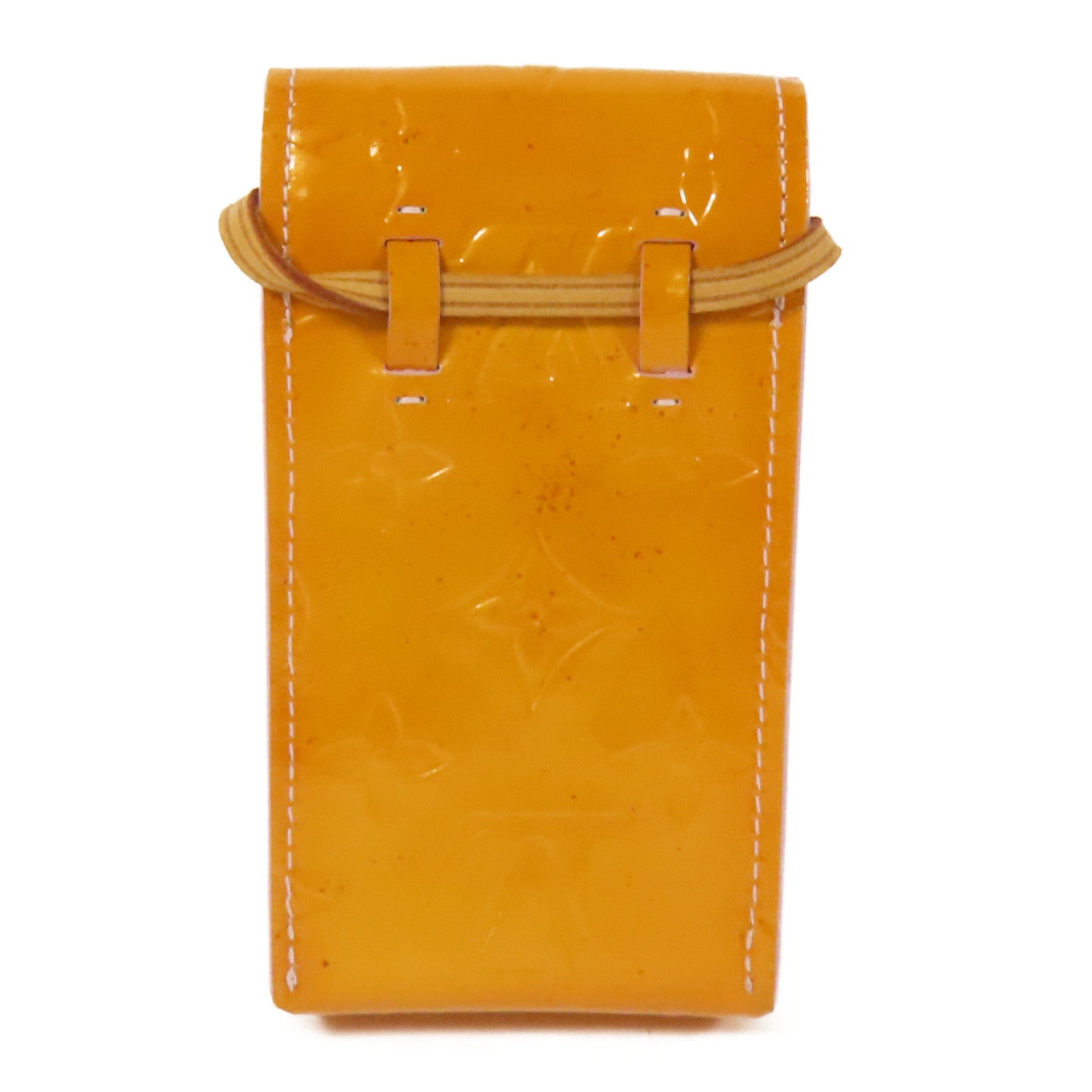 LOUIS VUITTON Monogram Vernis Cigarette Case金扣肩背袋