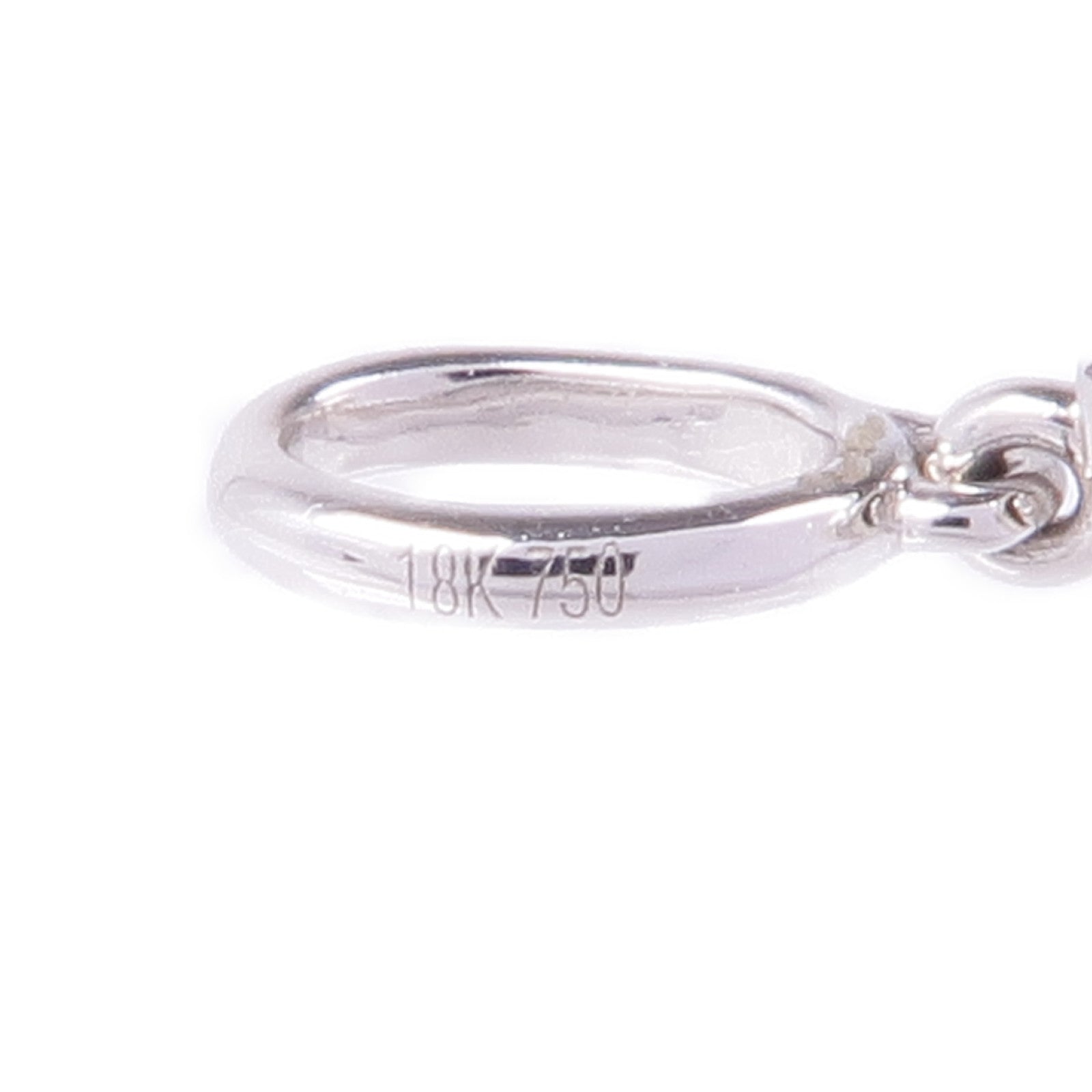 JEWELRY 18K白金Pearl Pendant Top珍珠吊墜