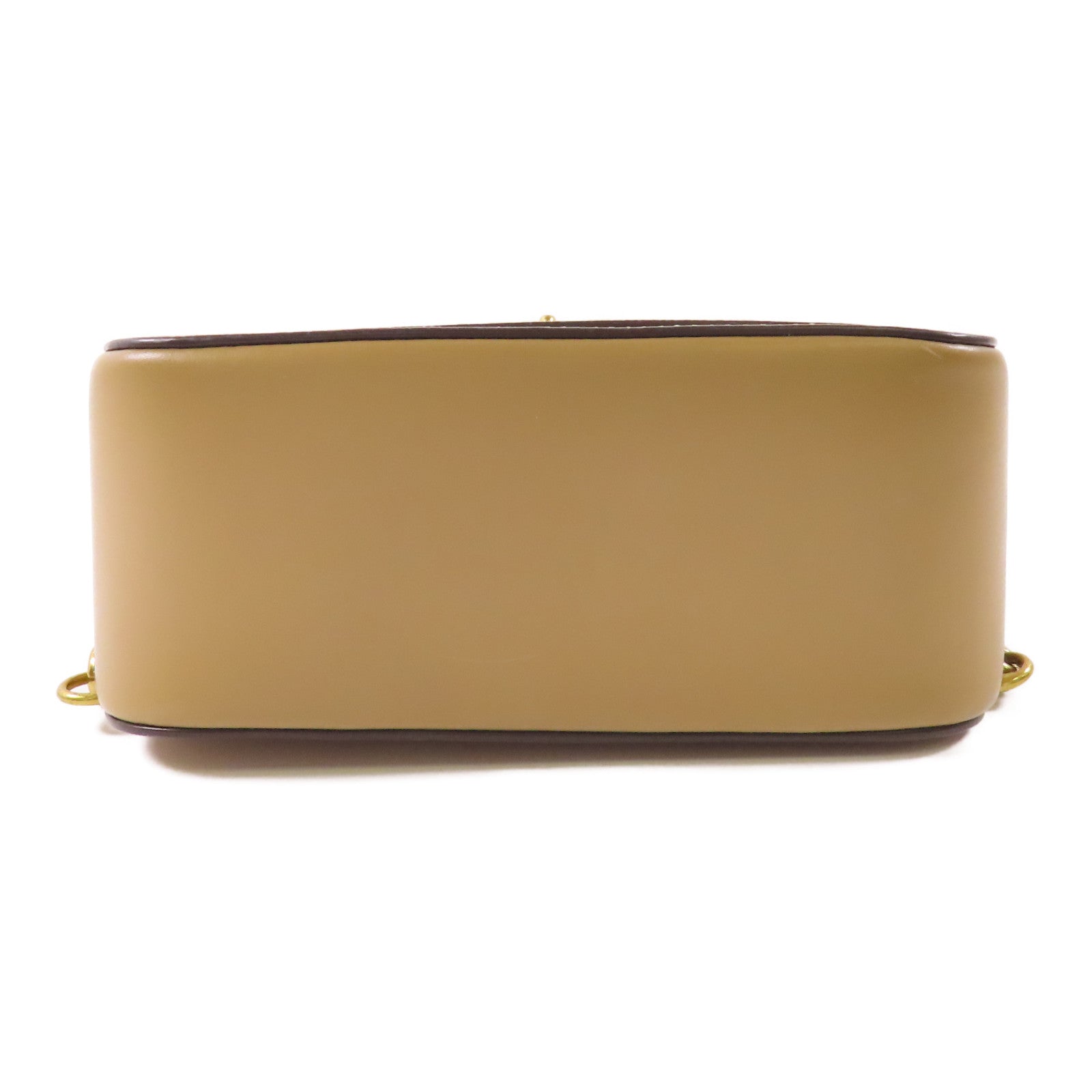 COACH 牛皮皮革Backpack金扣鏈帶背包