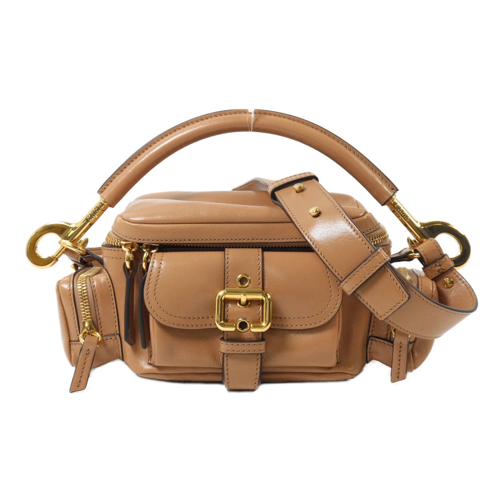 Chloe 牛皮皮革Camera Bag手挽肩背兩用袋