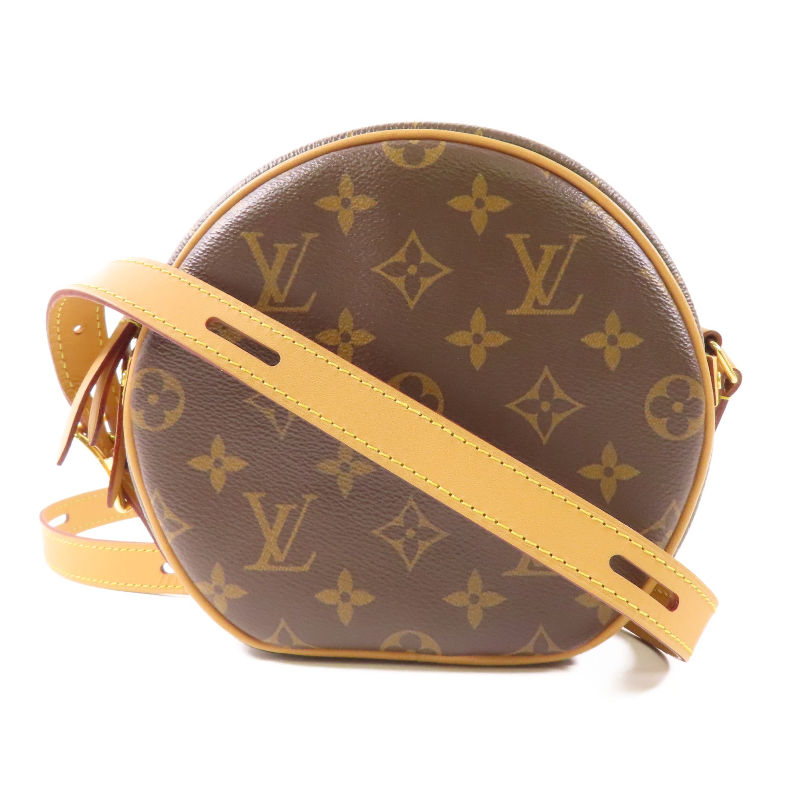 LOUIS VUITTON LV GHW Boite Chapeau Souple PM Shoulder Bag M45578 Monogram Brown