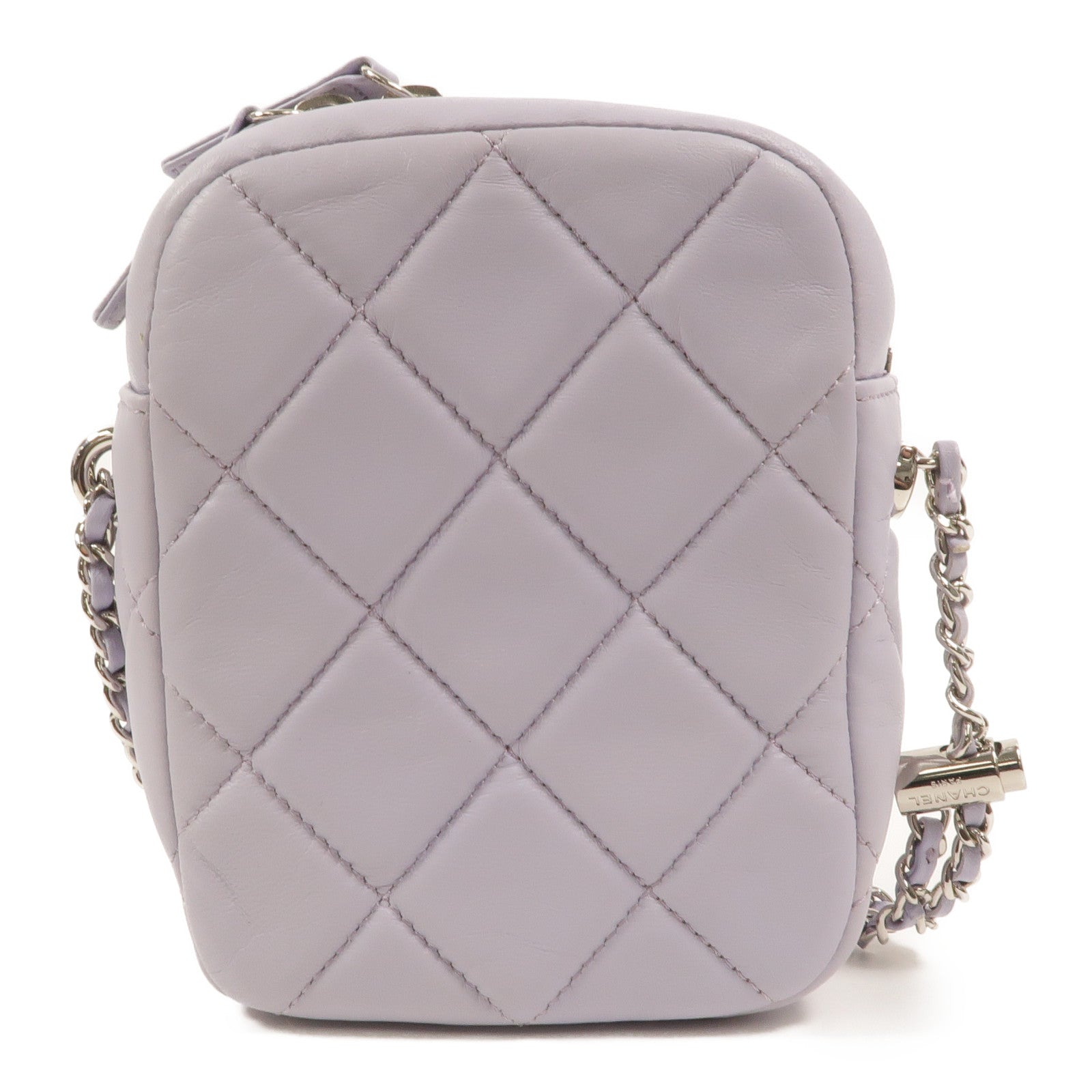 CHANEL 羊皮皮革Chain Shoulder鏈帶肩背袋