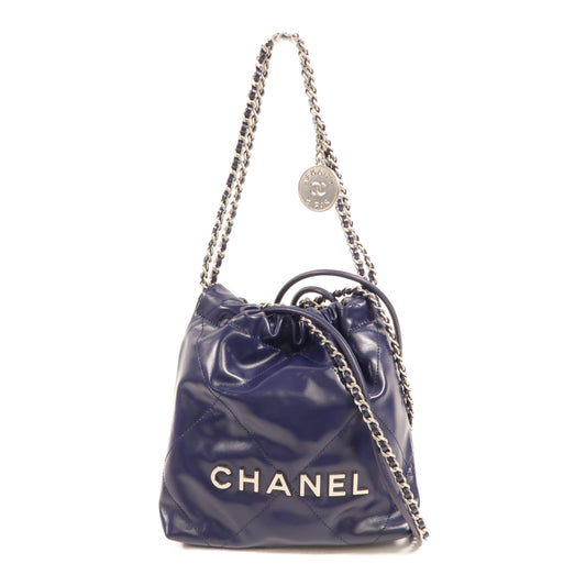 CHANEL 牛皮皮革Chanel 22 Mini手挽肩背兩用袋