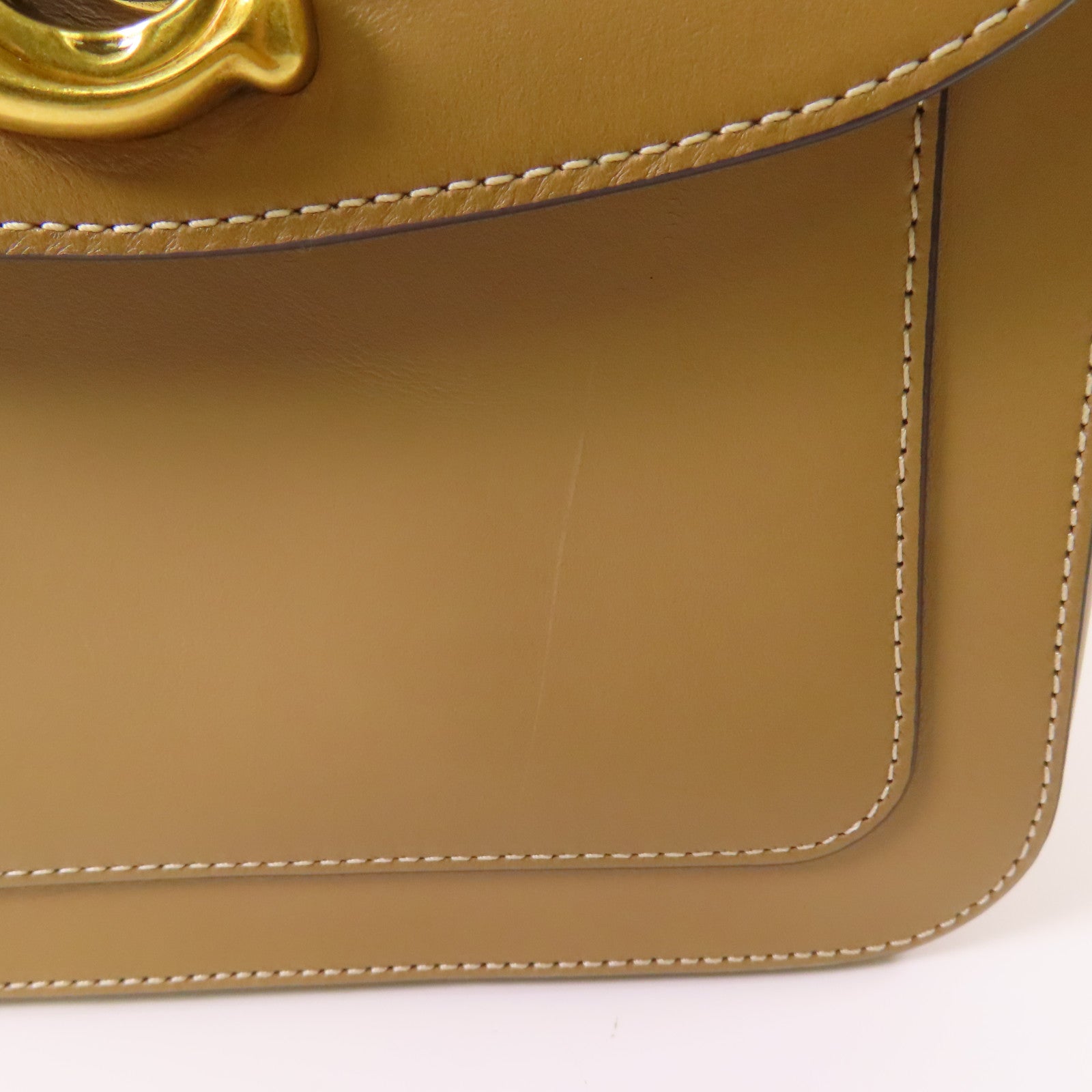 COACH 牛皮皮革Backpack金扣鏈帶背包