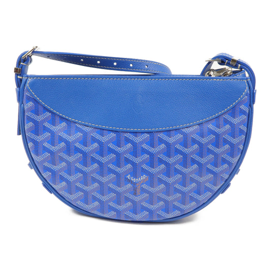 GOYARD Goyardine帆布/皮革Hirondelle Bag肩背袋