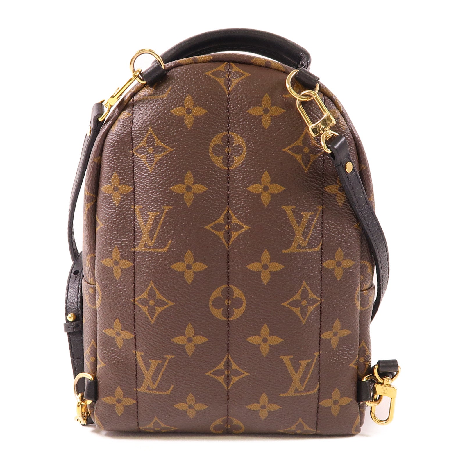 LOUIS VUITTON LV GHW Palm Springs Mini Backpack Monogram M44873 Brown