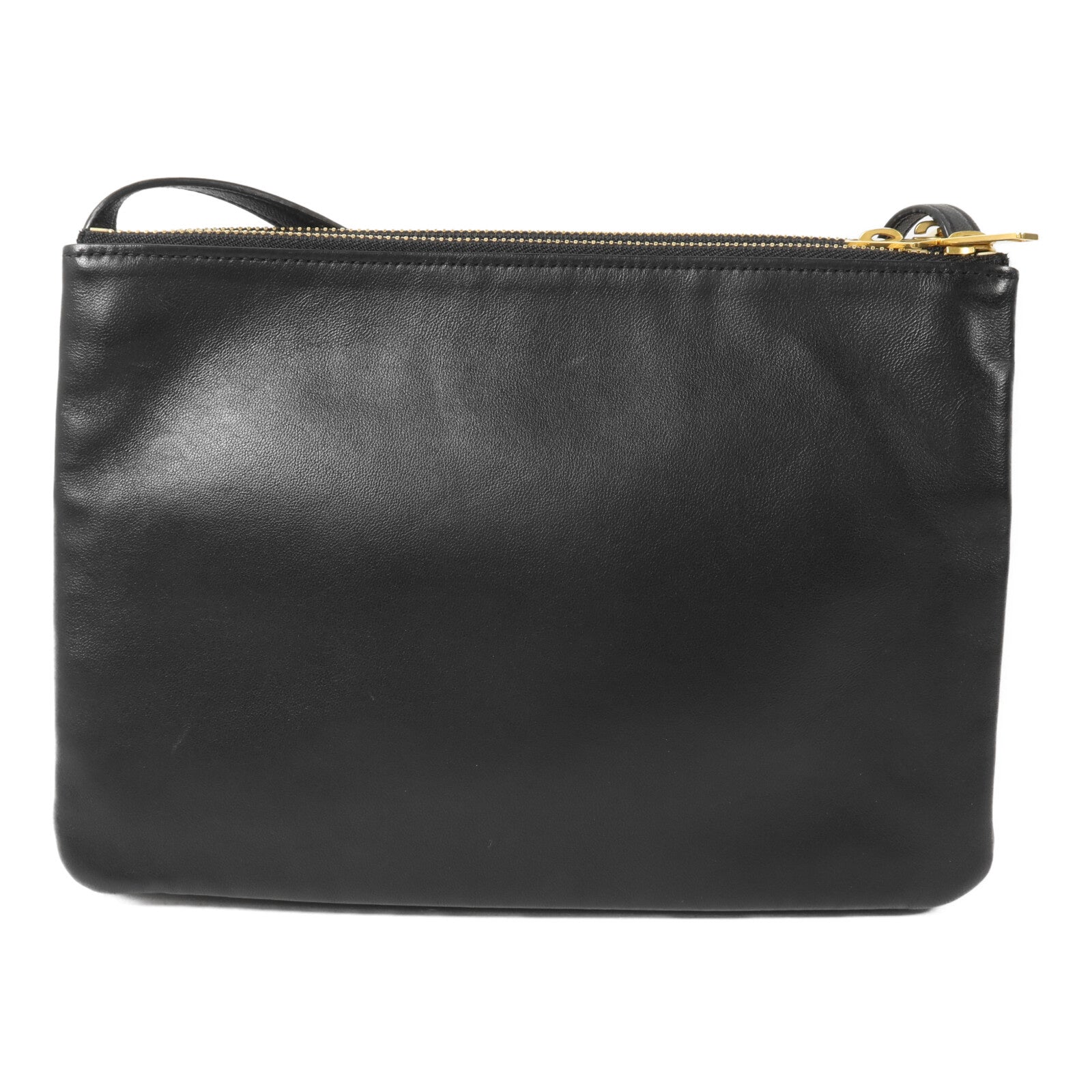 CELINE 牛皮皮革Trio手挽袋